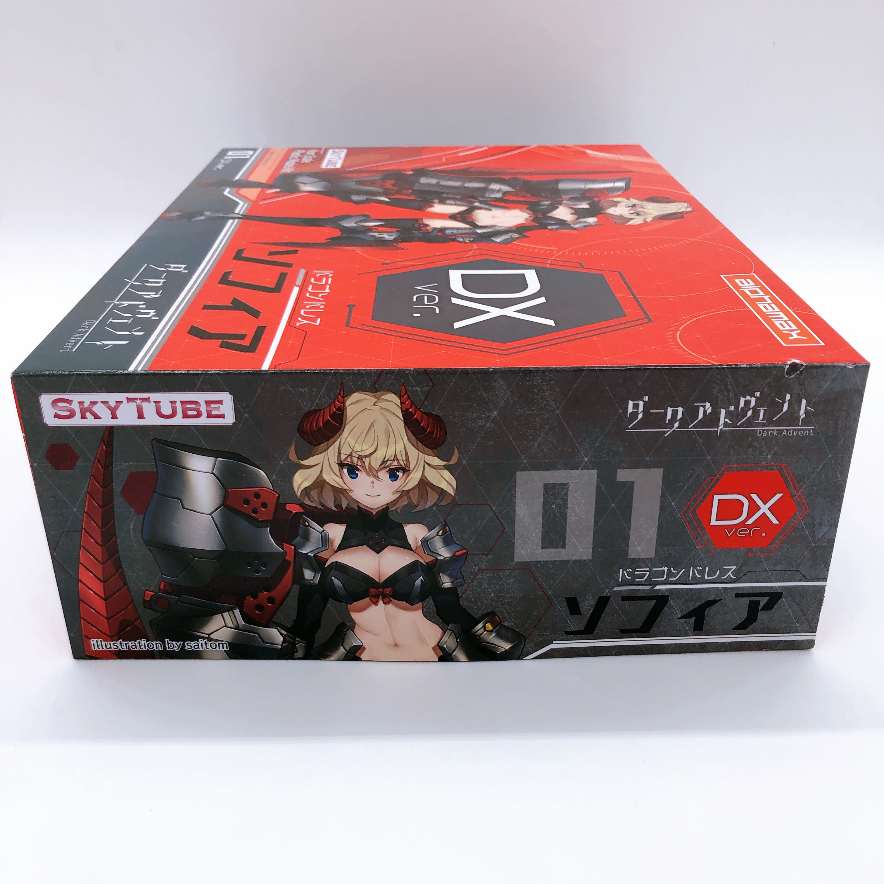 DarkAdvent Dragondress Sophia DX First Limited ver Model Kit Alphamax Japan NEW