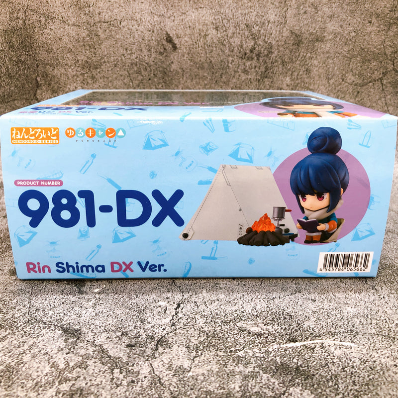 (w/Bonus) Yuru Camp Rin Shima Nendoroid 981 DX Ver. Action Figure Laid-Back Camp