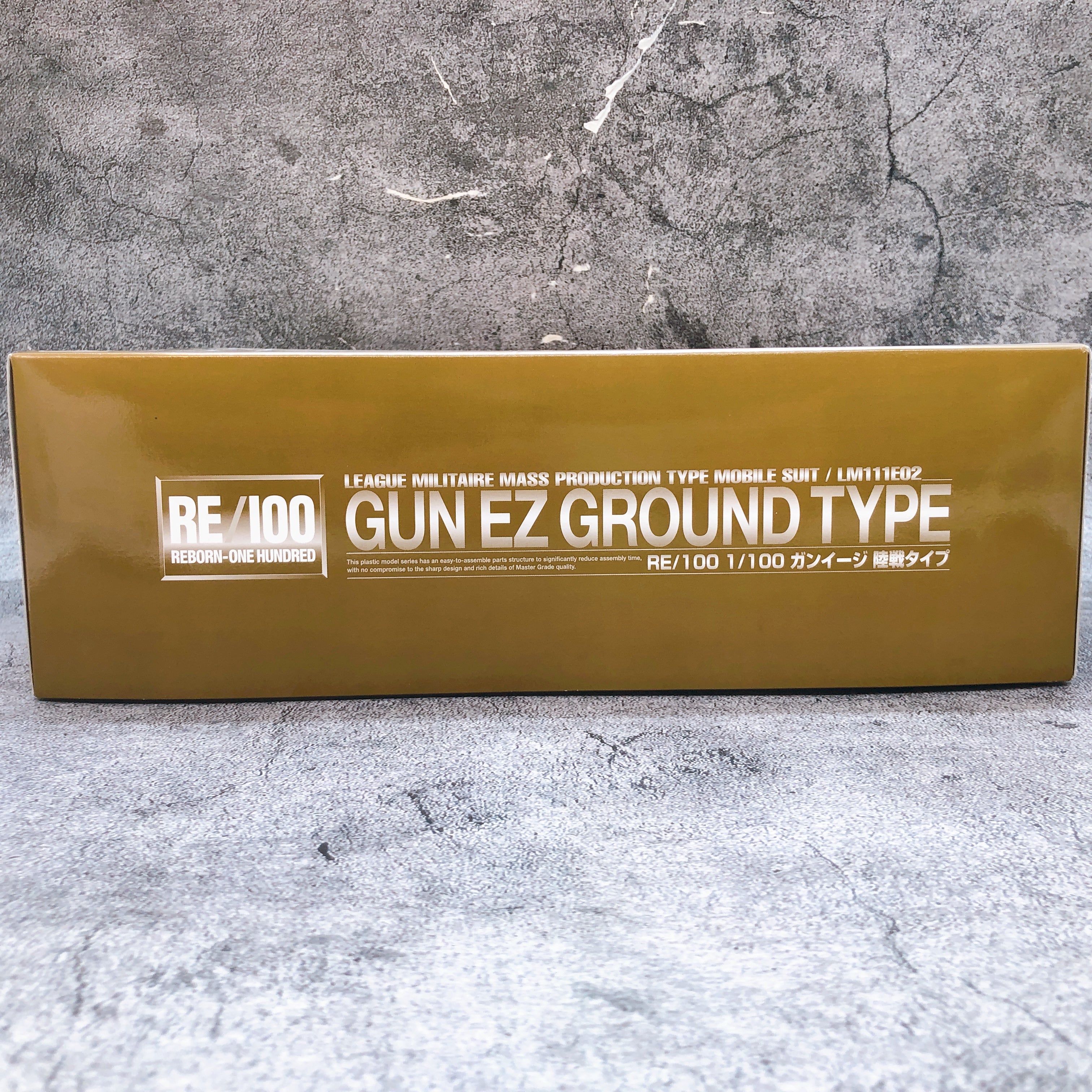 RE/100 1/100 GUN EZ Ground Type Gunpla Model Kit Premium Bandai from Japan NEW