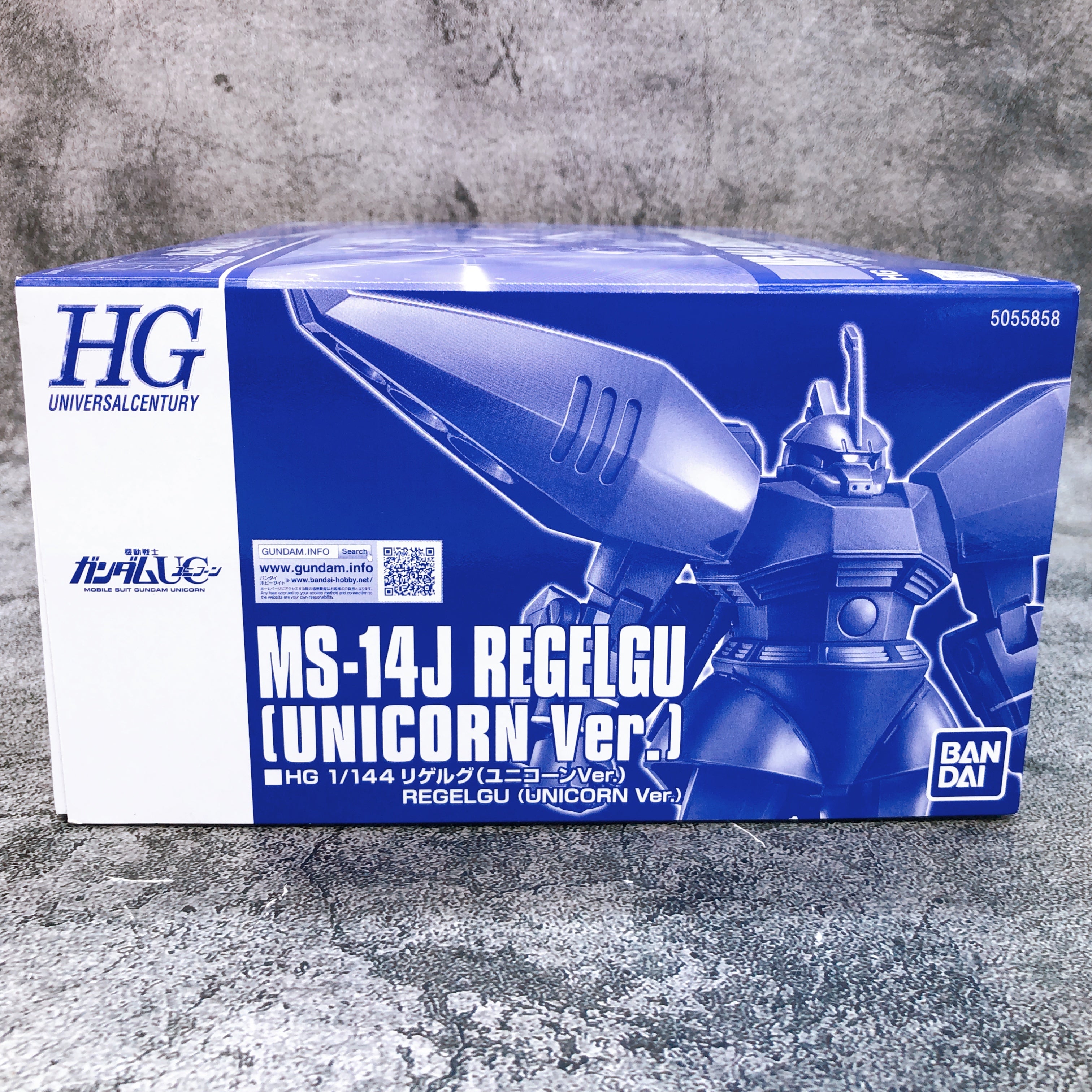 HG 1/144 Regelgu Unicorn Ver MS-14J Gunpla Model Kit Premium Bandai NEW FASTSHIP