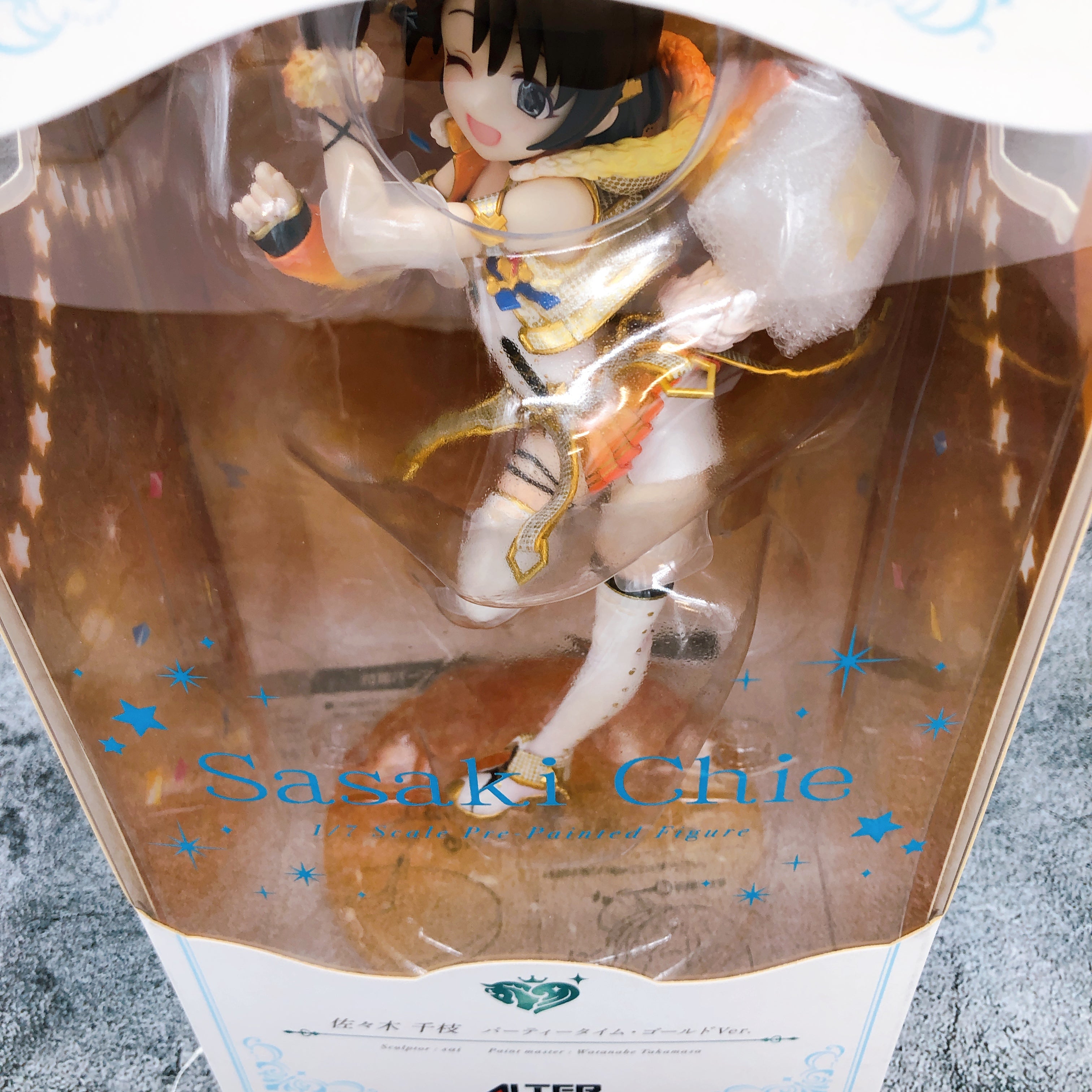 The Idolmaster Cinderella Girls Chie Sasaki 1/7 Figure Party Time Gold ver.