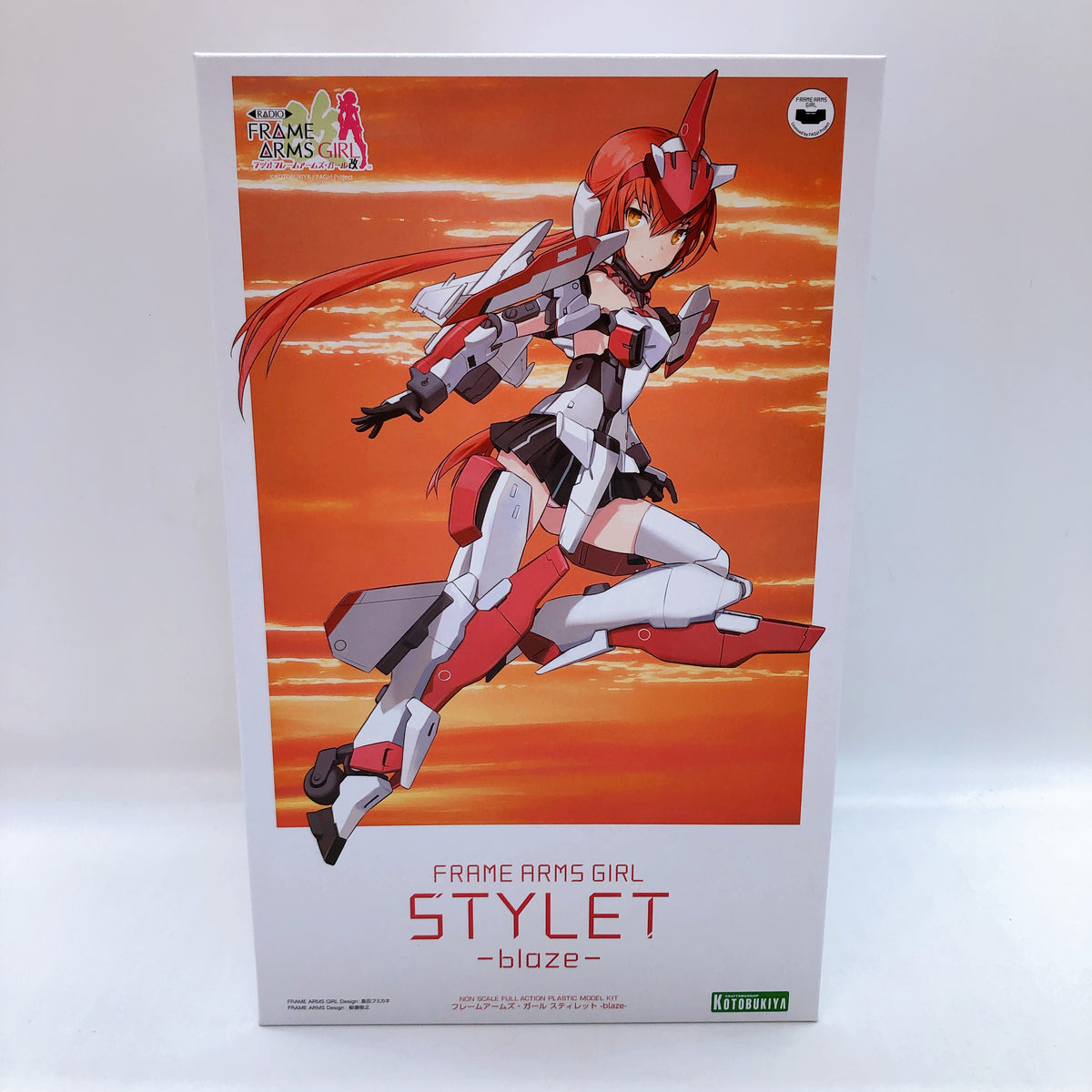 Frame Arms Girl Stiletto Blaze with Special CD Limited Kit 15+ KOTOBUKIYA Japan