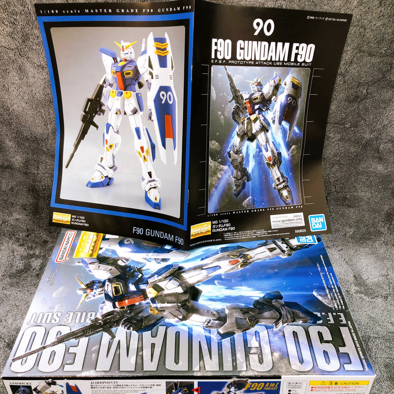 MG 1/100 Gundam F90 Gunpla Plastic Model Kit Premium Bandai Japan NEW FASTSHIP