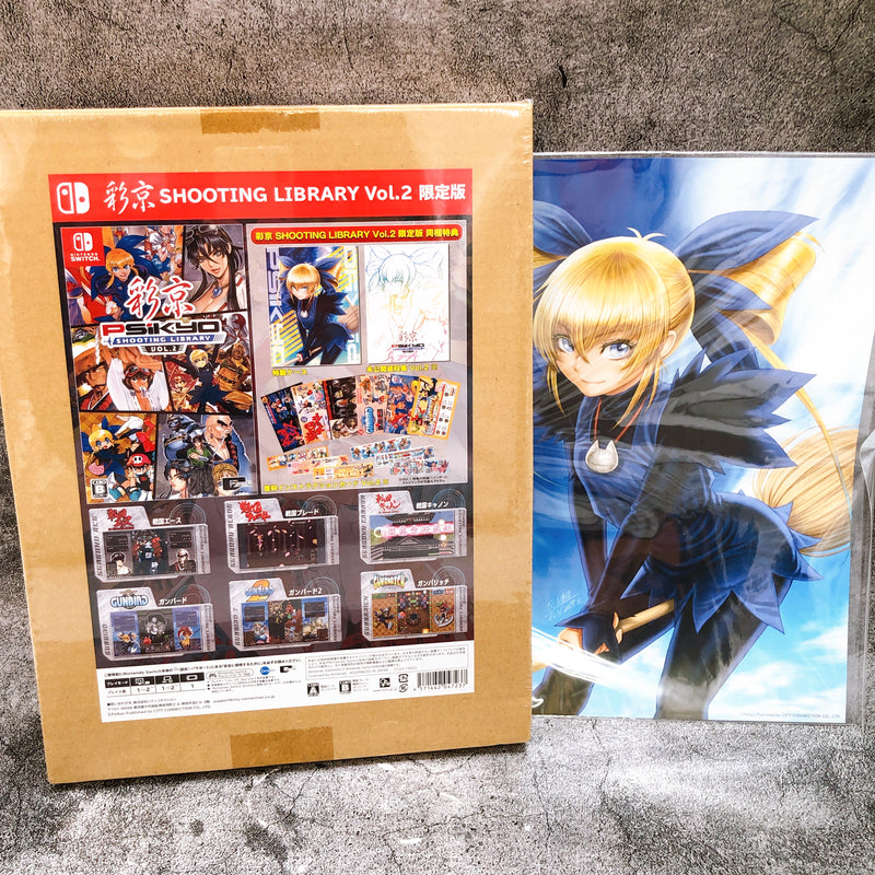 Nintendo Switch Psikyo SHOOTING LIBRARY Vol.2 Limited Edition Sealed New + Bonus