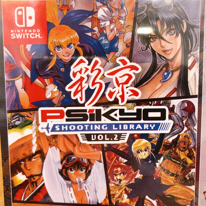 Nintendo Switch Psikyo SHOOTING LIBRARY Vol.2 Limited Edition Sealed New + Bonus