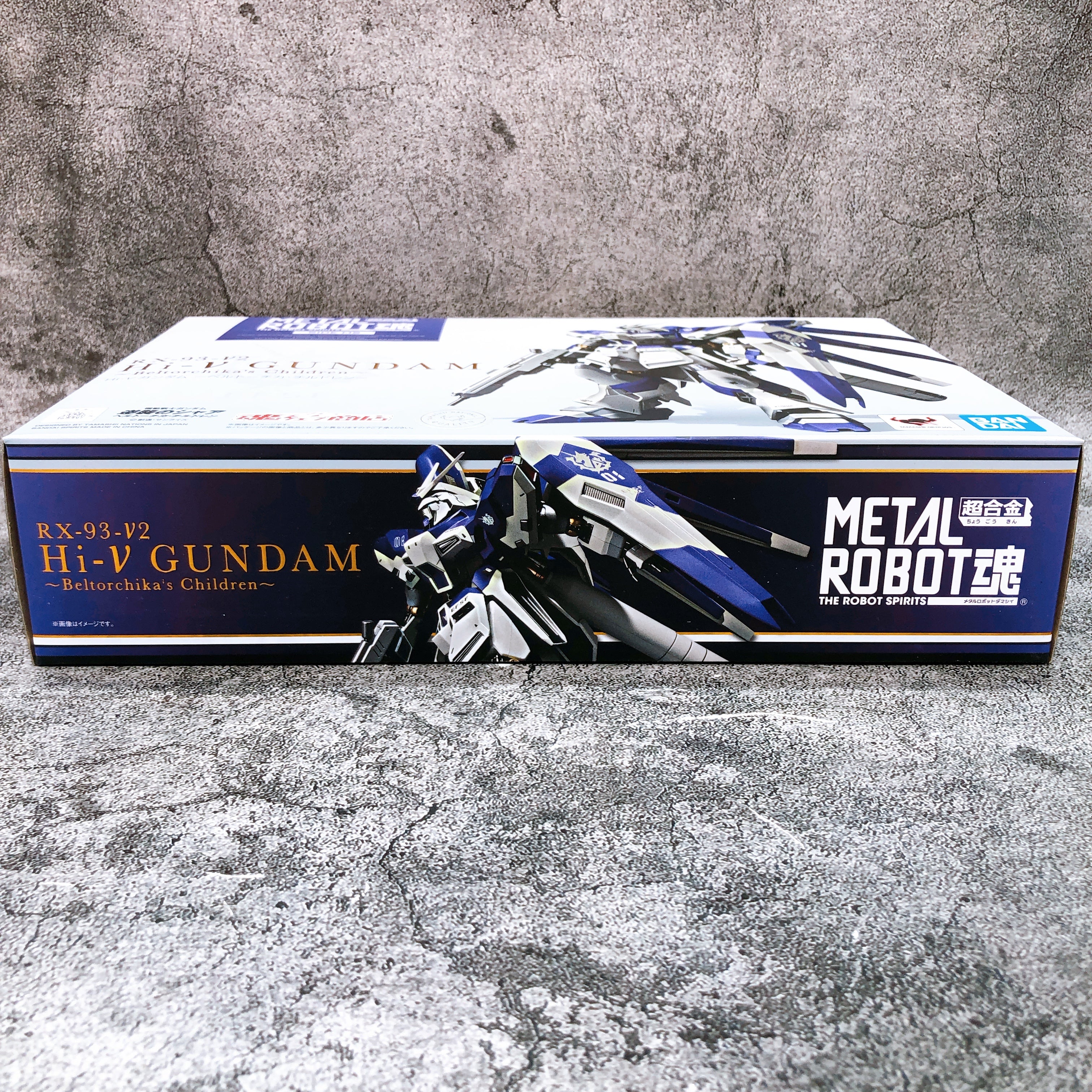 METAL ROBOT SPIRITS Hi-v Nu Gundam Beltorchika's Children Figure Bandai Sealed