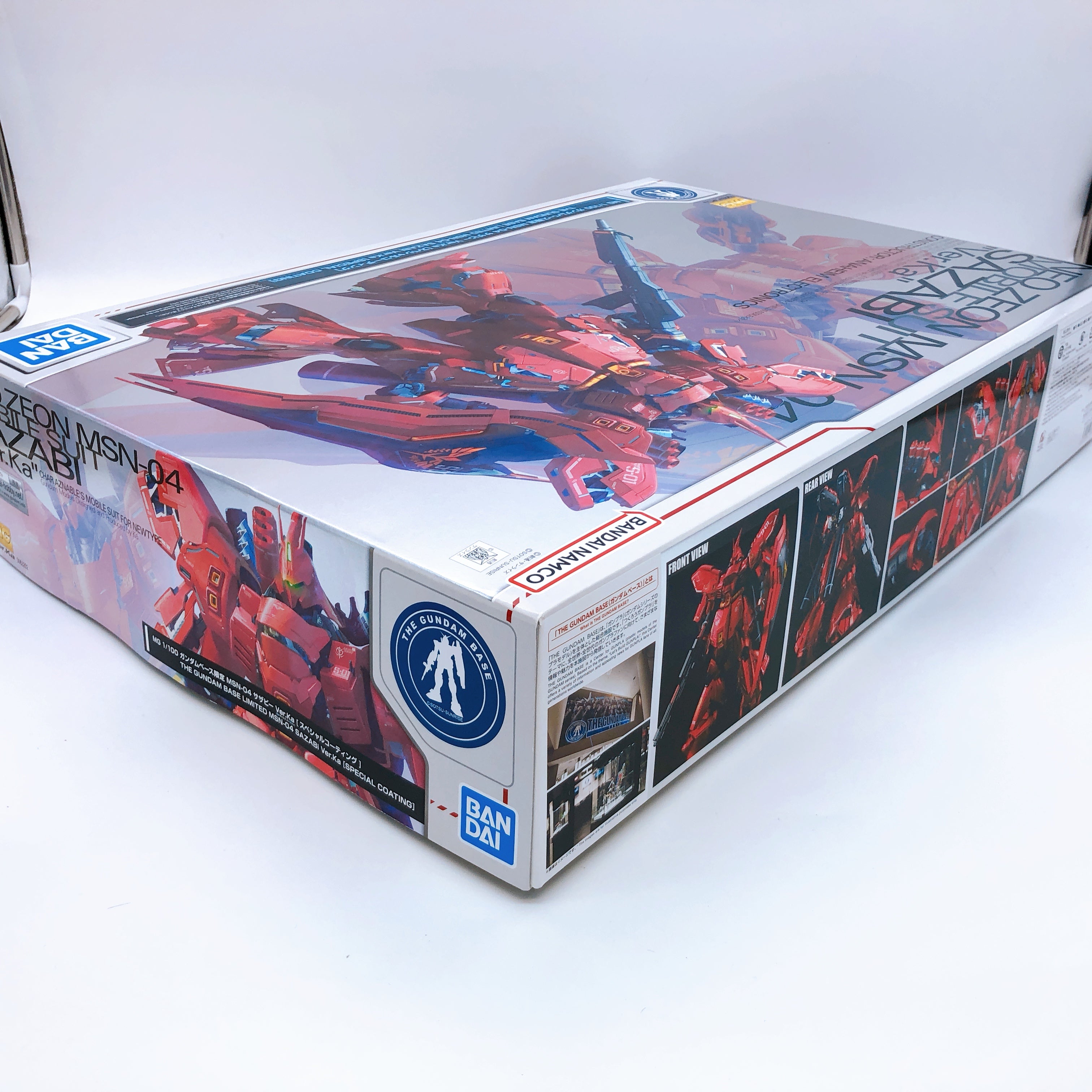MG 1/100 MSN-04 Sazabi Ver.Ka Special Coating Gundam Base Limited Kit Bandai NEW