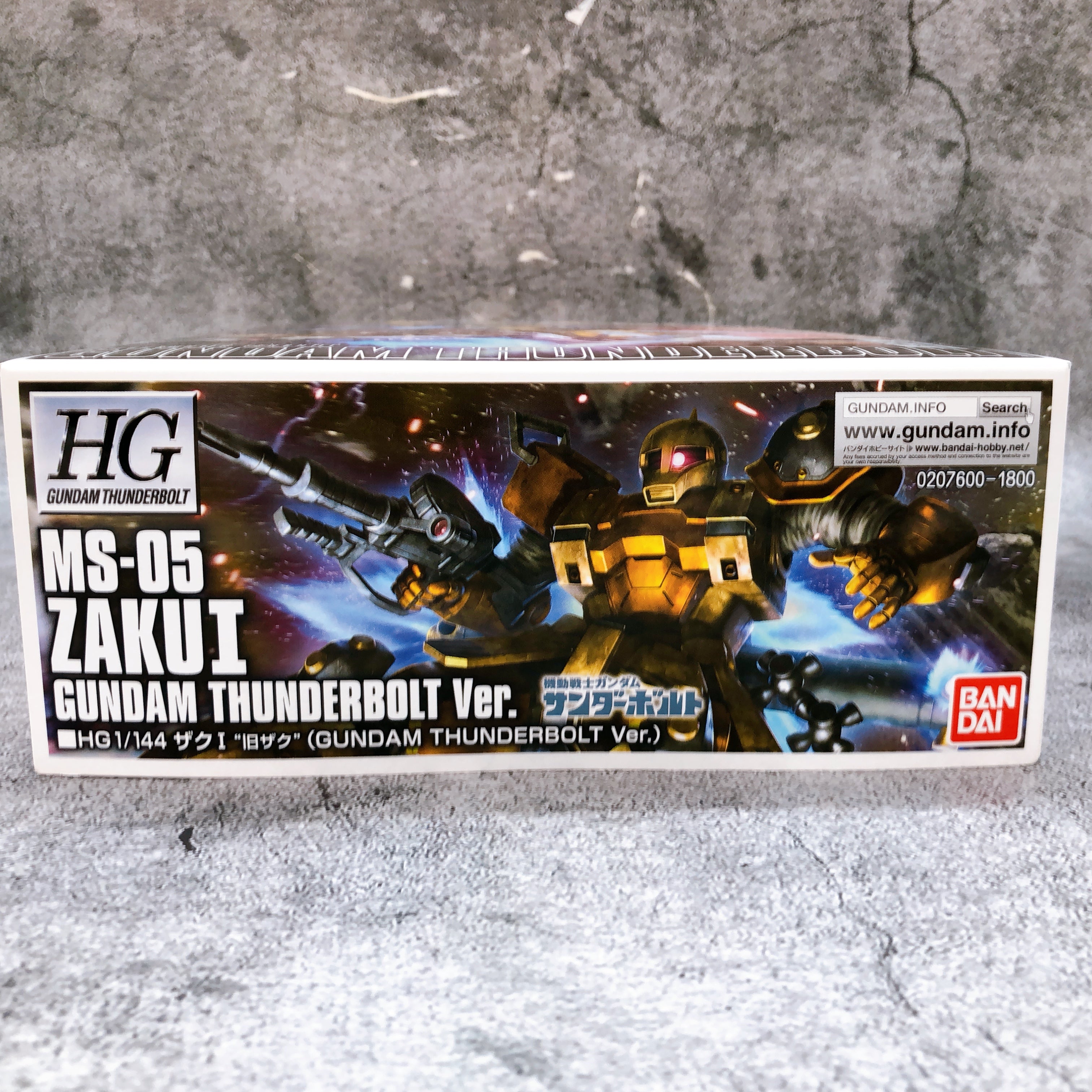 HG 1/144 Zaku I Gundam Thunderbolt Ver. MS-05 Model Kit Bandai from Japan NEW