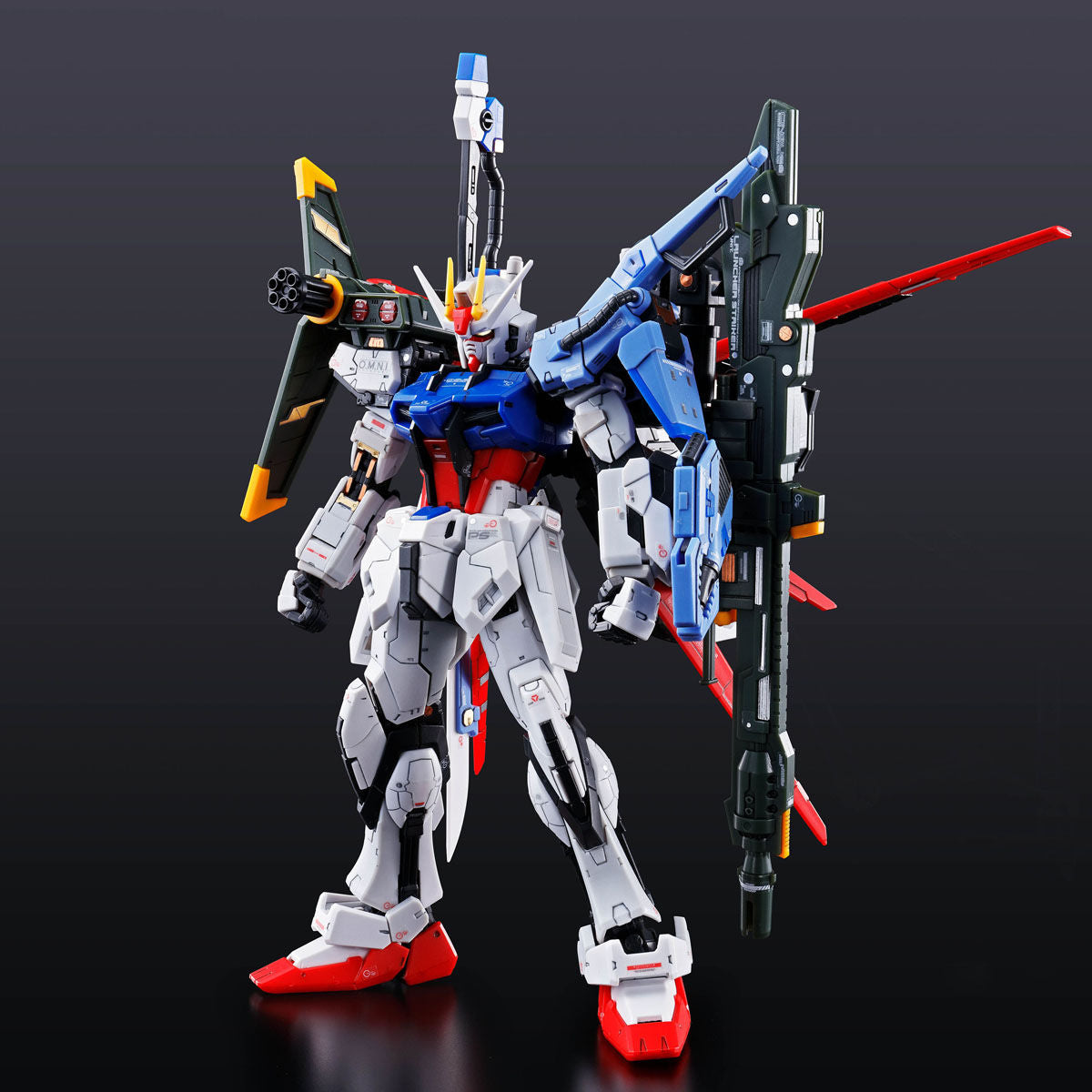 RG 1/144 Perfect Strike Gundam Gundam SEED Model kit Premium Bandai Japan NEW