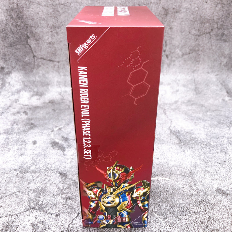 Kamen Rider Evol Phase 1.2.3. Set S.H.Figuarts Build Action Figure Bandai NEW