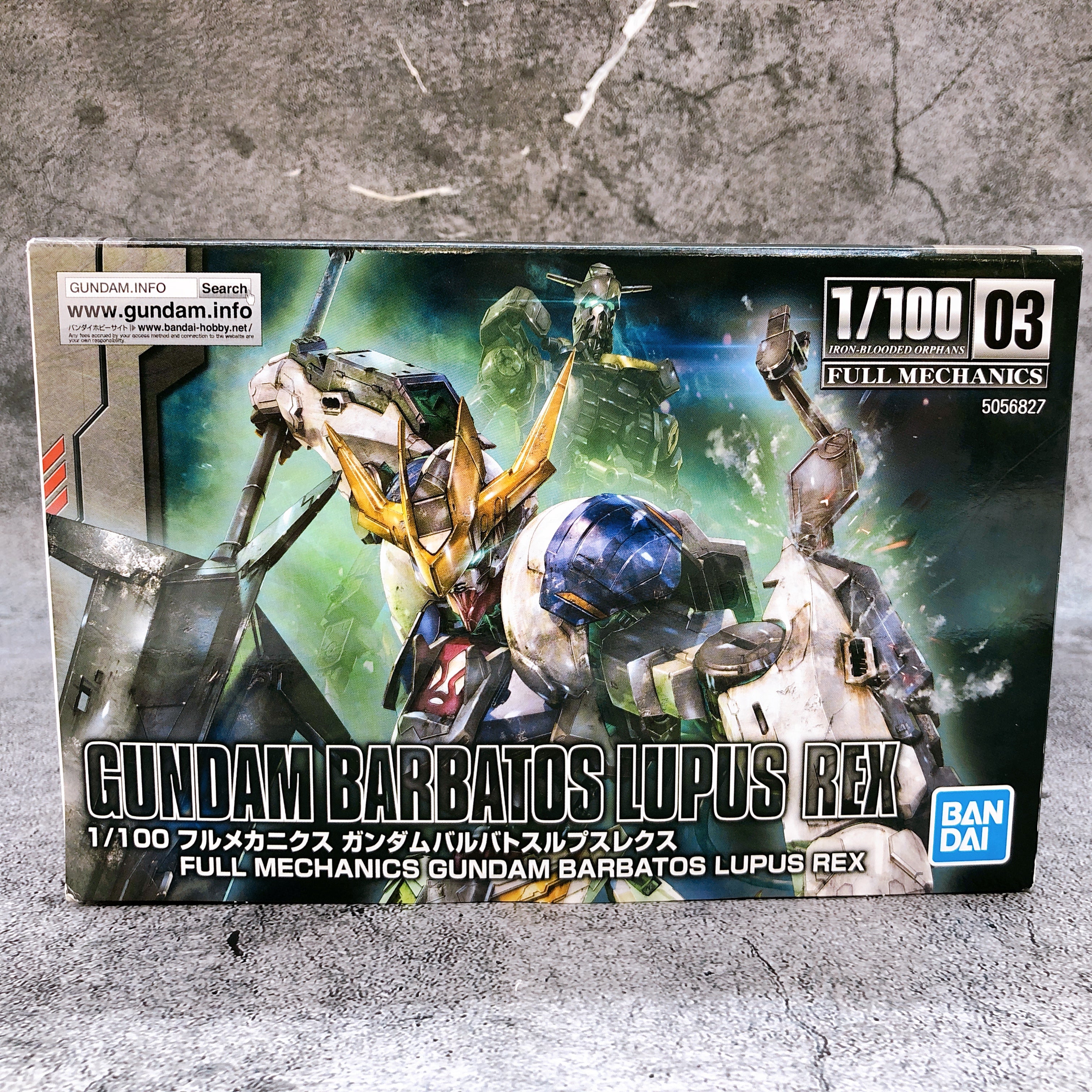 FULL MECHANICS 1/100 Gundam Barbatos Lupus Rex Model Kit Bandai Japan FASTSHIP