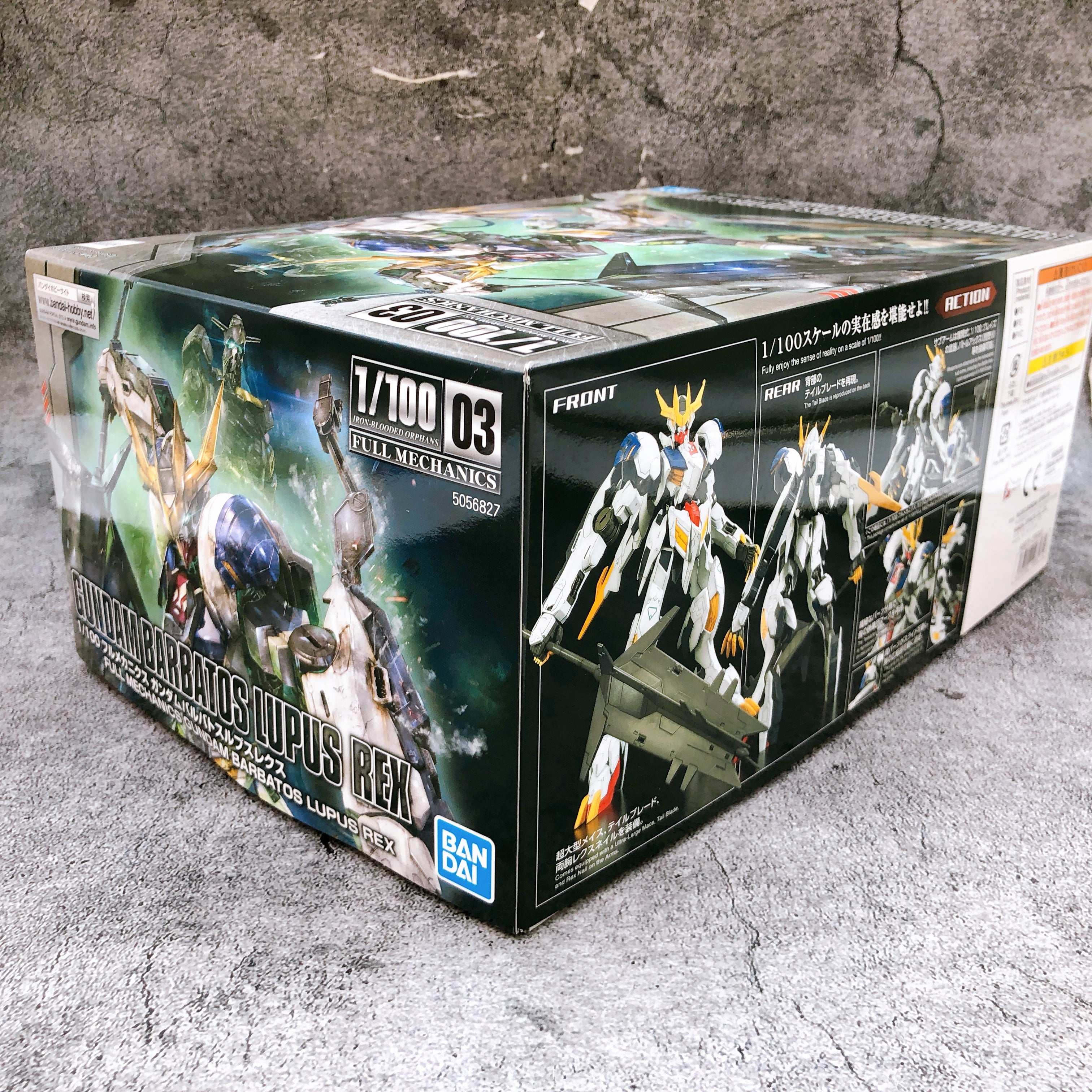 FULL MECHANICS 1/100 Gundam Barbatos Lupus Rex Model Kit Bandai Japan FASTSHIP