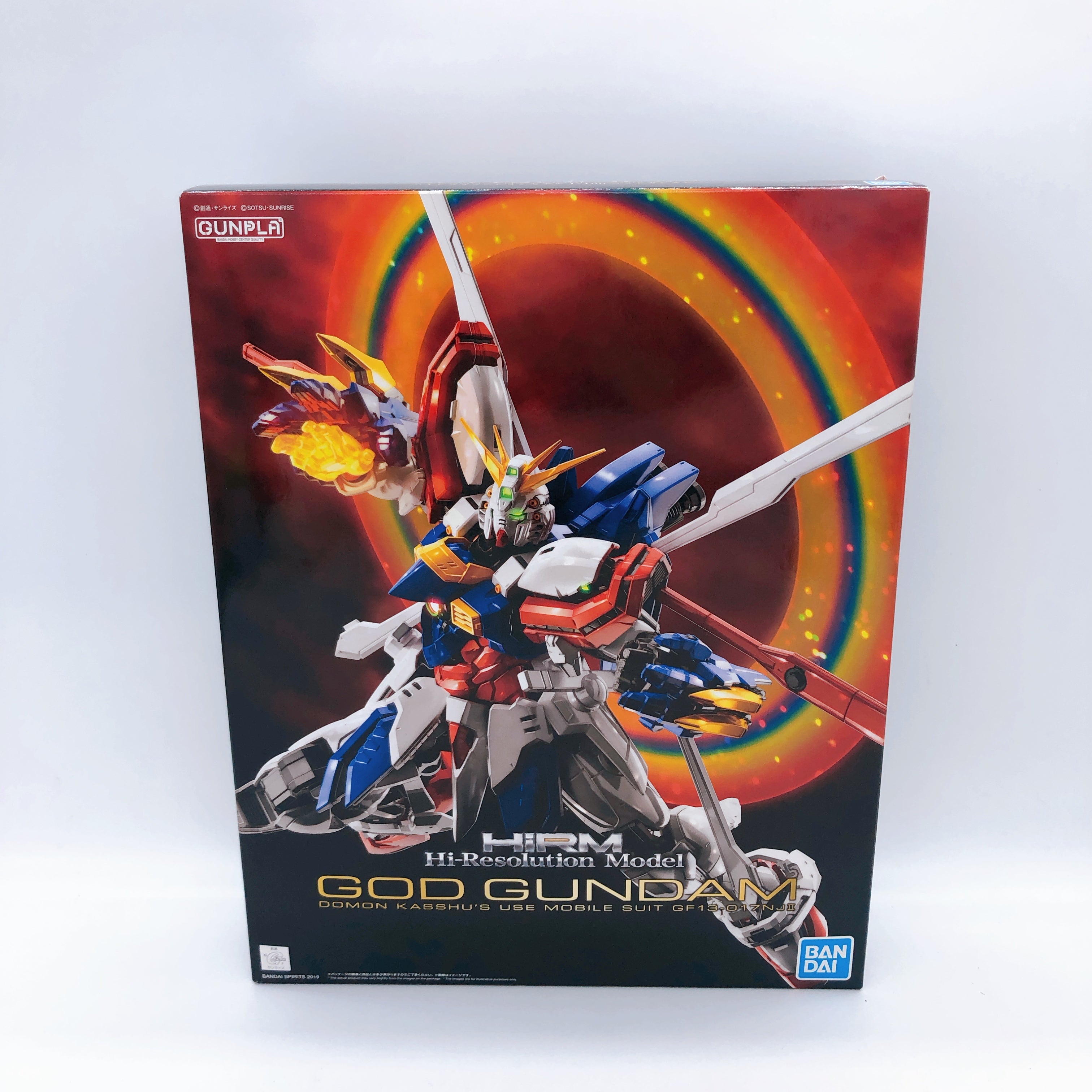 Hi-Resolution HiRM 1/100 God Gundam Gunpla Model Kit Bandai Japan NEW