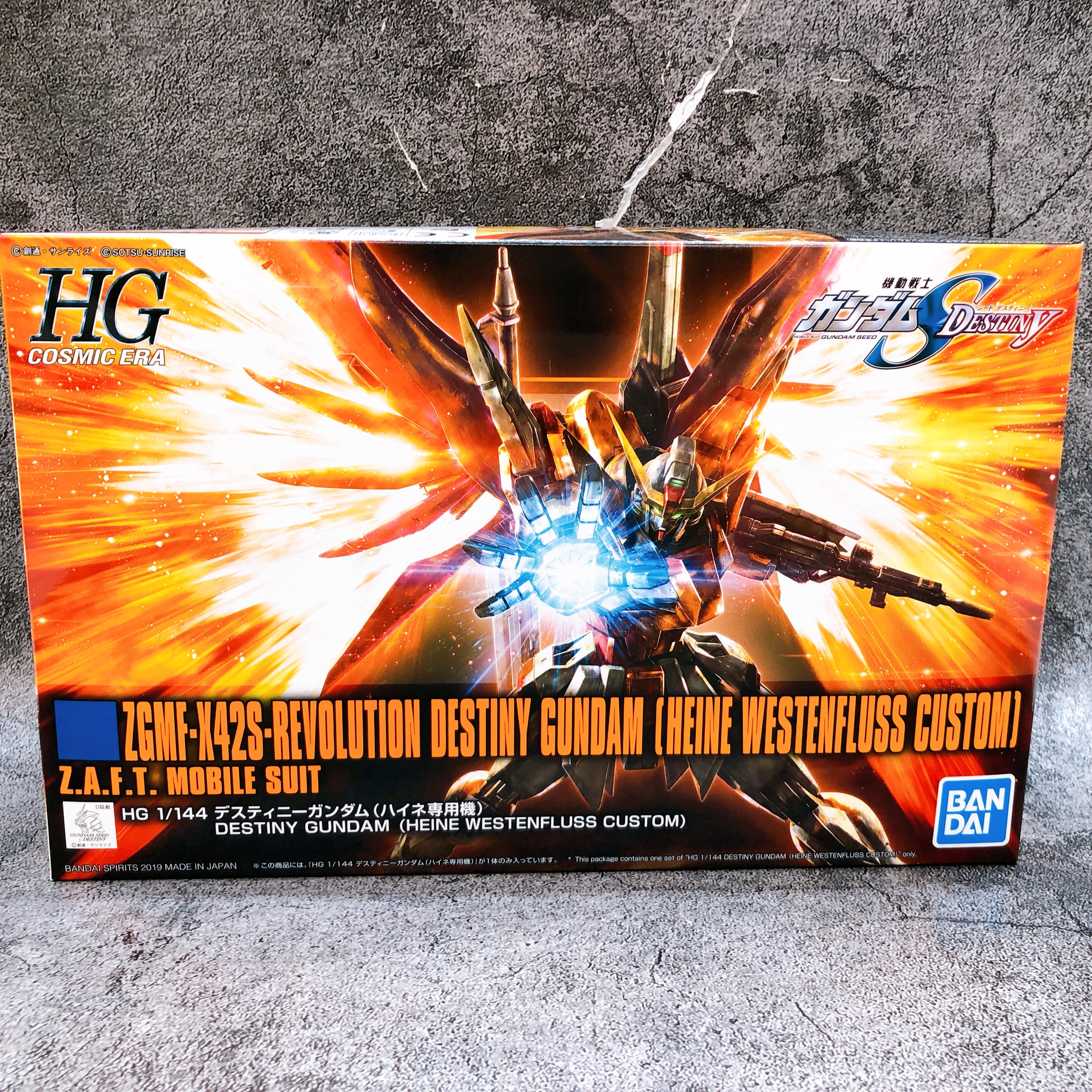 HG 1/144 Destiny Gundam Heine Westenfluss Custom Rare Kit 15+ Bandai Japan NEW