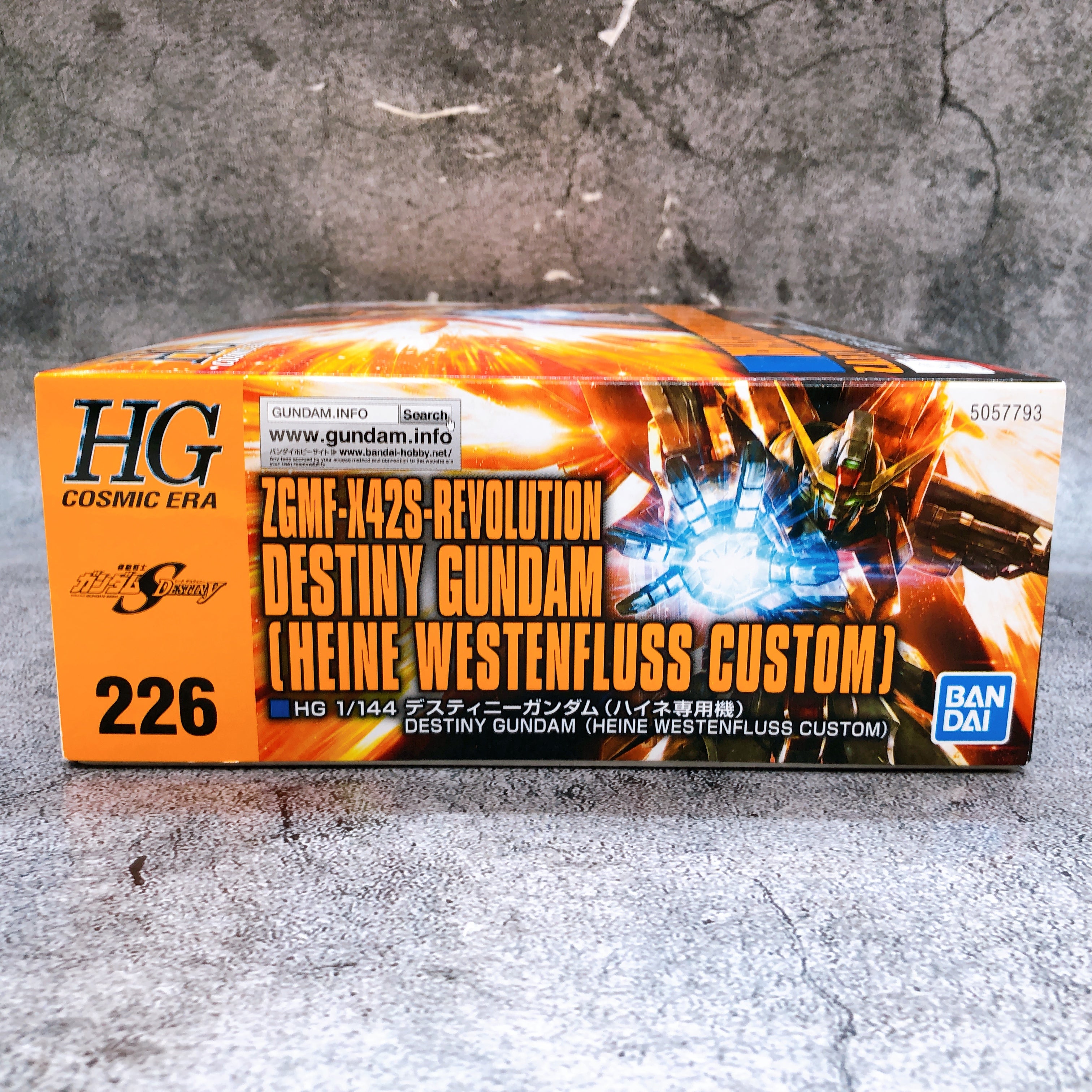 HG 1/144 Destiny Gundam Heine Westenfluss Custom Rare Kit 15+ Bandai Japan NEW