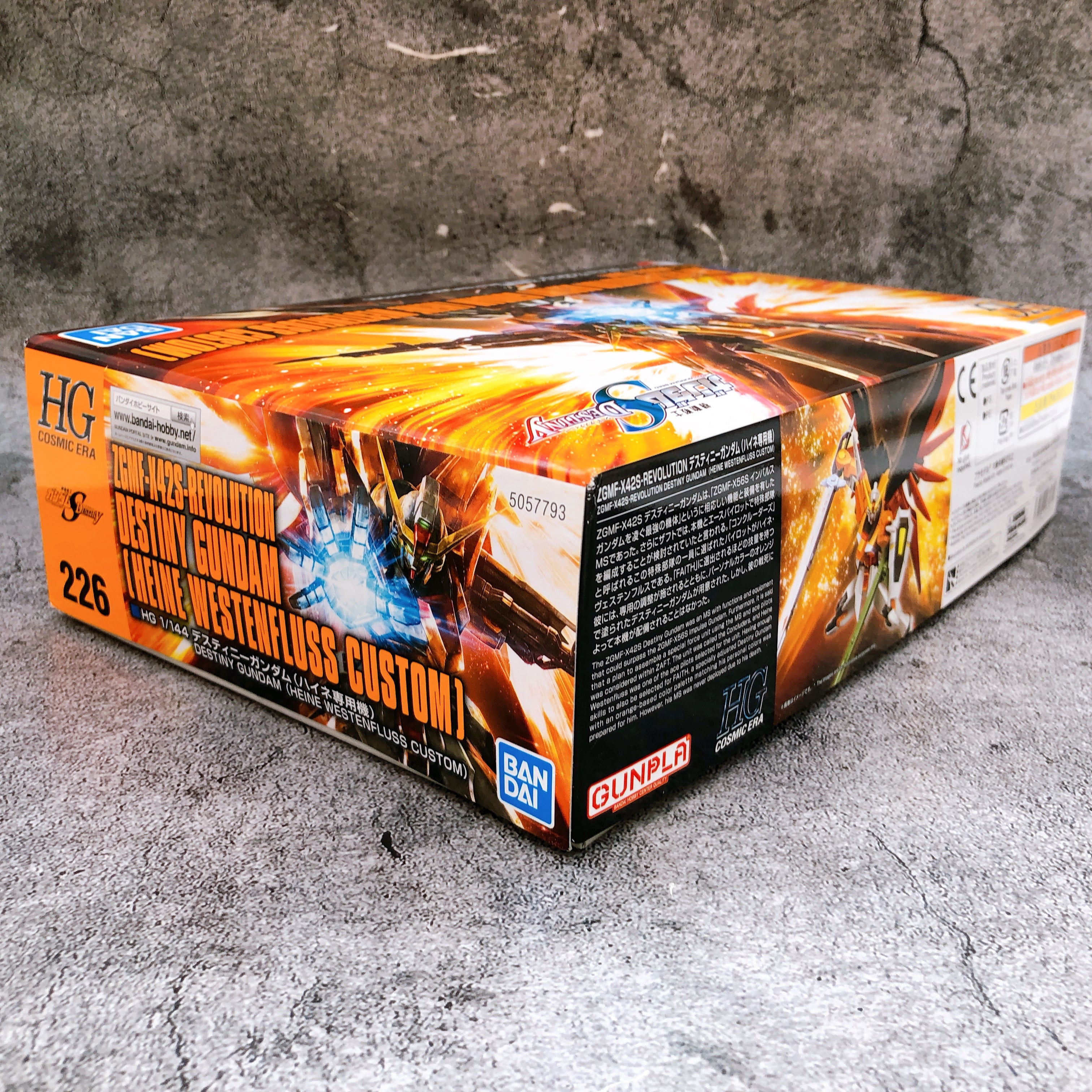 HG 1/144 Destiny Gundam Heine Westenfluss Custom Rare Kit 15+ Bandai Japan NEW