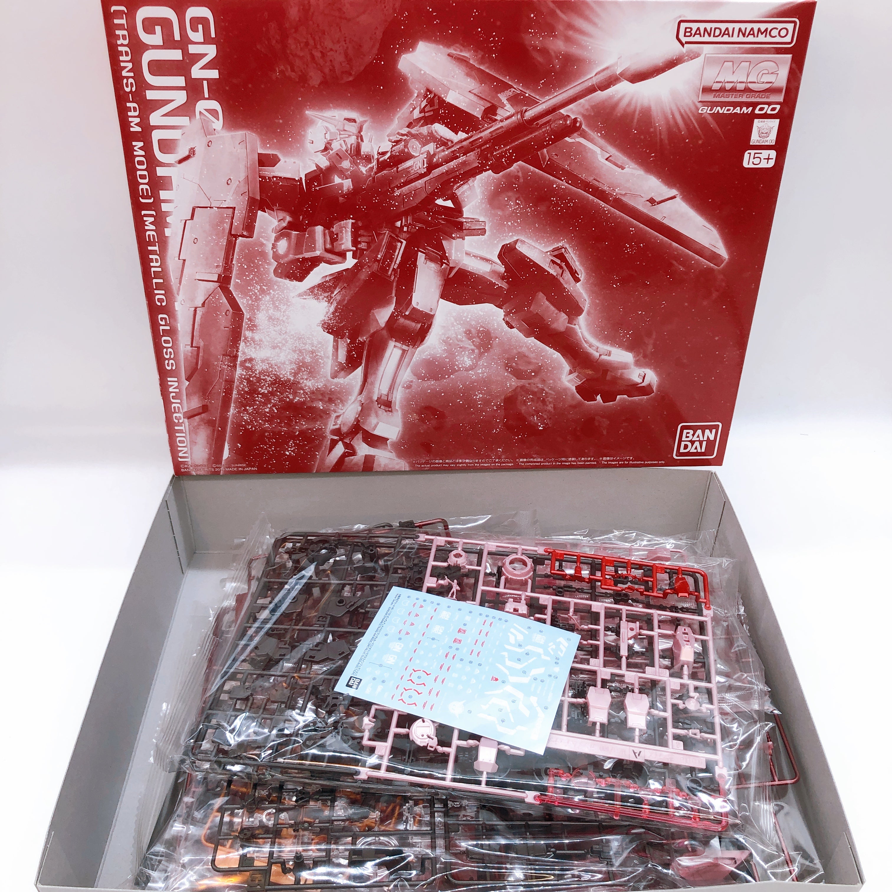 MG 1/100 Gundam Dynames TRANS-AM Mode Metallic Gloss Injection Kit 15+ Bandai