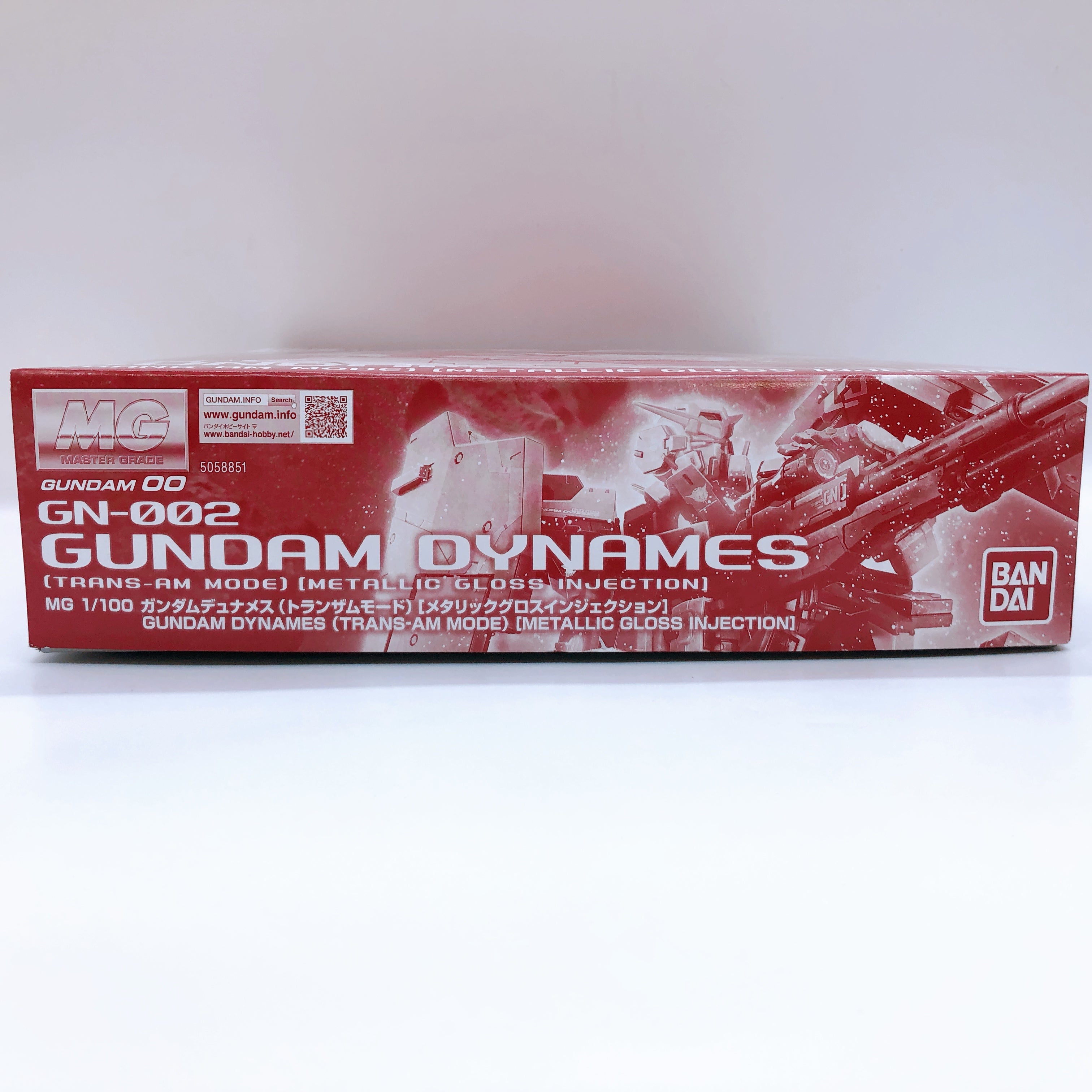 MG 1/100 Gundam Dynames TRANS-AM Mode Metallic Gloss Injection Kit 15+ Bandai