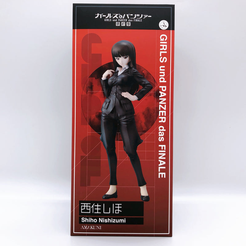 AMAKUNI Girls Und Panzer das Finale Shiho Nishizumi 1/7 Scale PVC Figure NEW