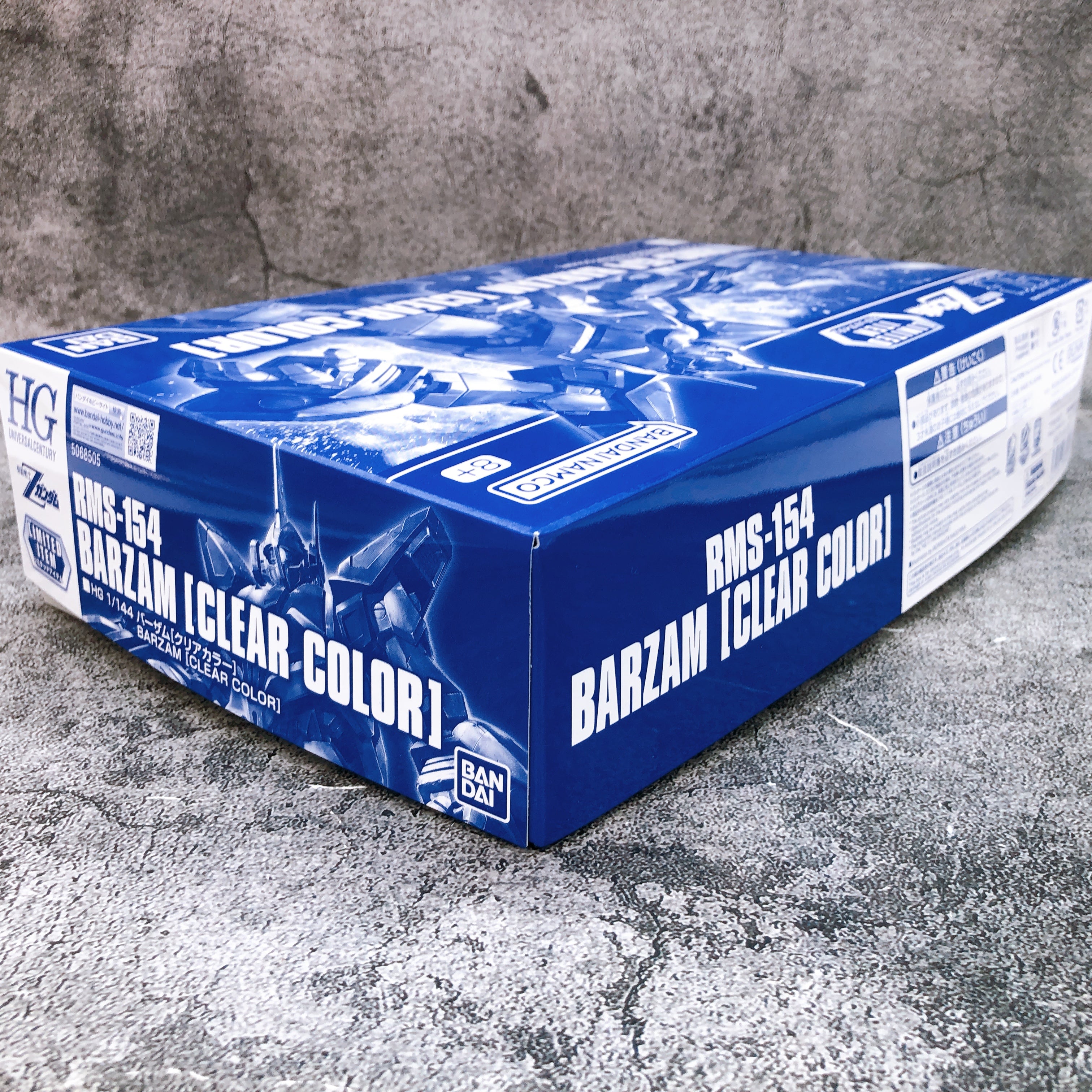 HG 1/144 Barzam Clear Color RMS-154 Limited Model Kit Bandai Japan NEW FASTSHIP
