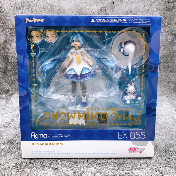 Hatsune Miku Magical Snow Ver. 5th Anniversary 2014 Figma EX-055 Action Figure