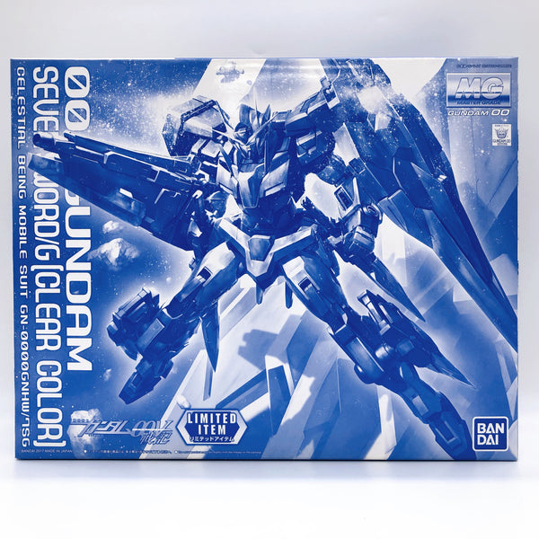 MG 1/100 00 Gundam Seven Sword/G Clear Color Model Kit Premium Bandai Japan NEW