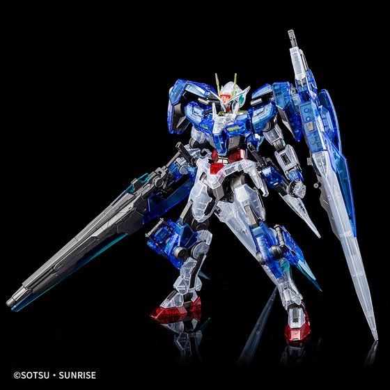 MG 1/100 00 Gundam Seven Sword/G Clear Color Model Kit Premium Bandai Japan NEW