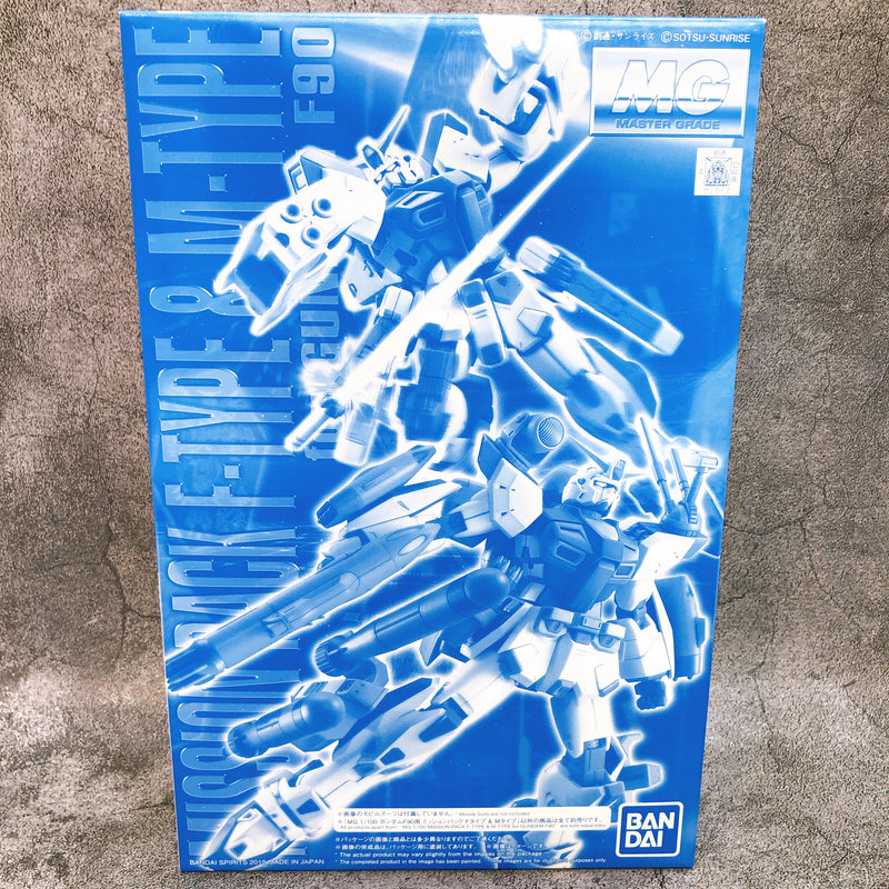 MG 1/100 Gundam F90 Mission Pack F Type & M Type Model Kit Premium Bandai NEW