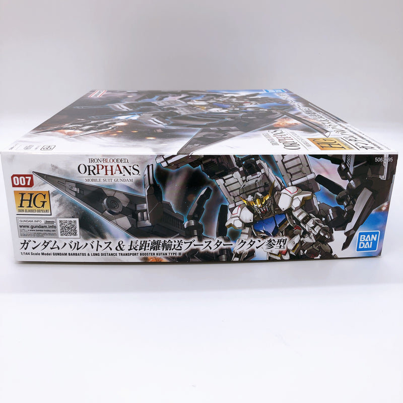 HG 1/144 Gundam Barbatos & Transport Booster Kutan Type-III Model Kit Bandai NEW