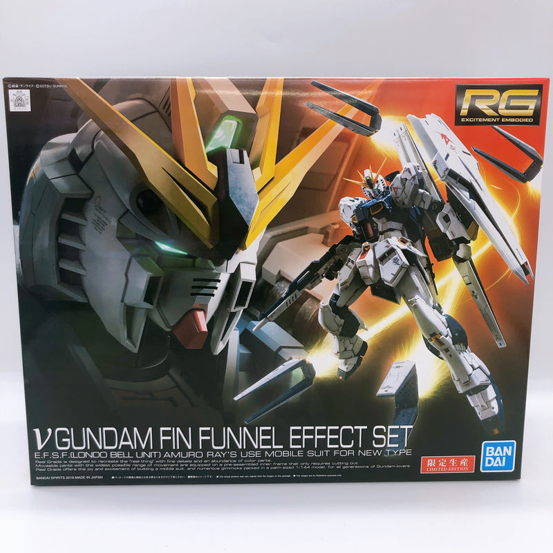 RG 1/100 Nu Gundam Fin Funnel Effect Set Limited Model Kit Bandai Japan NEW