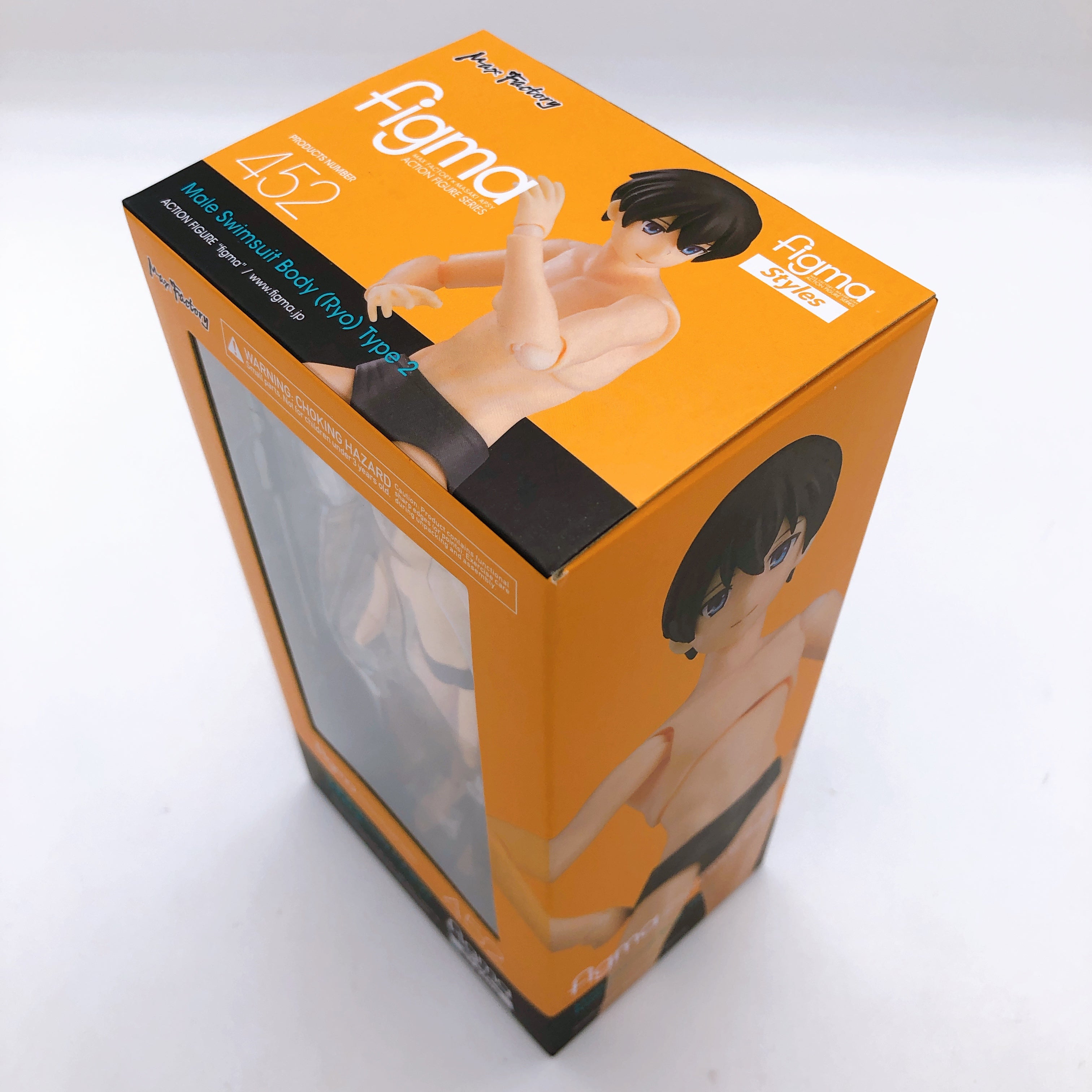 figma Styles 452 Male Swimsuit Body Ryo Type 2 Action Figure