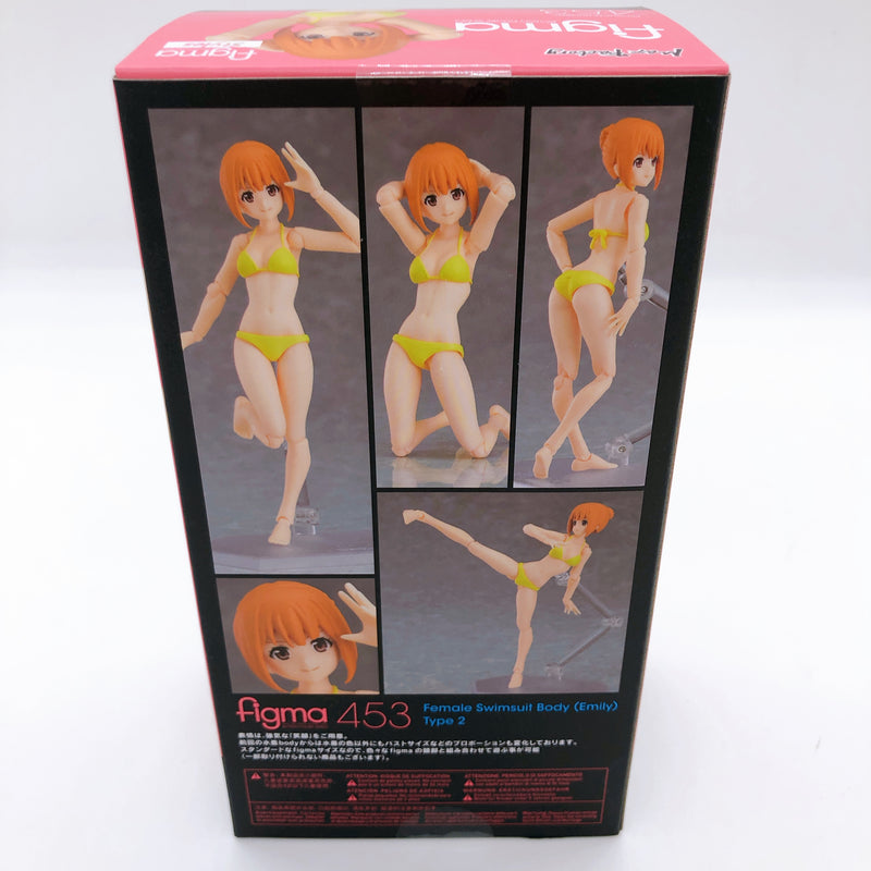 figma Styles 453 Female Swimsuit Body Emily Type 2 Action Figure Max Factory NEW