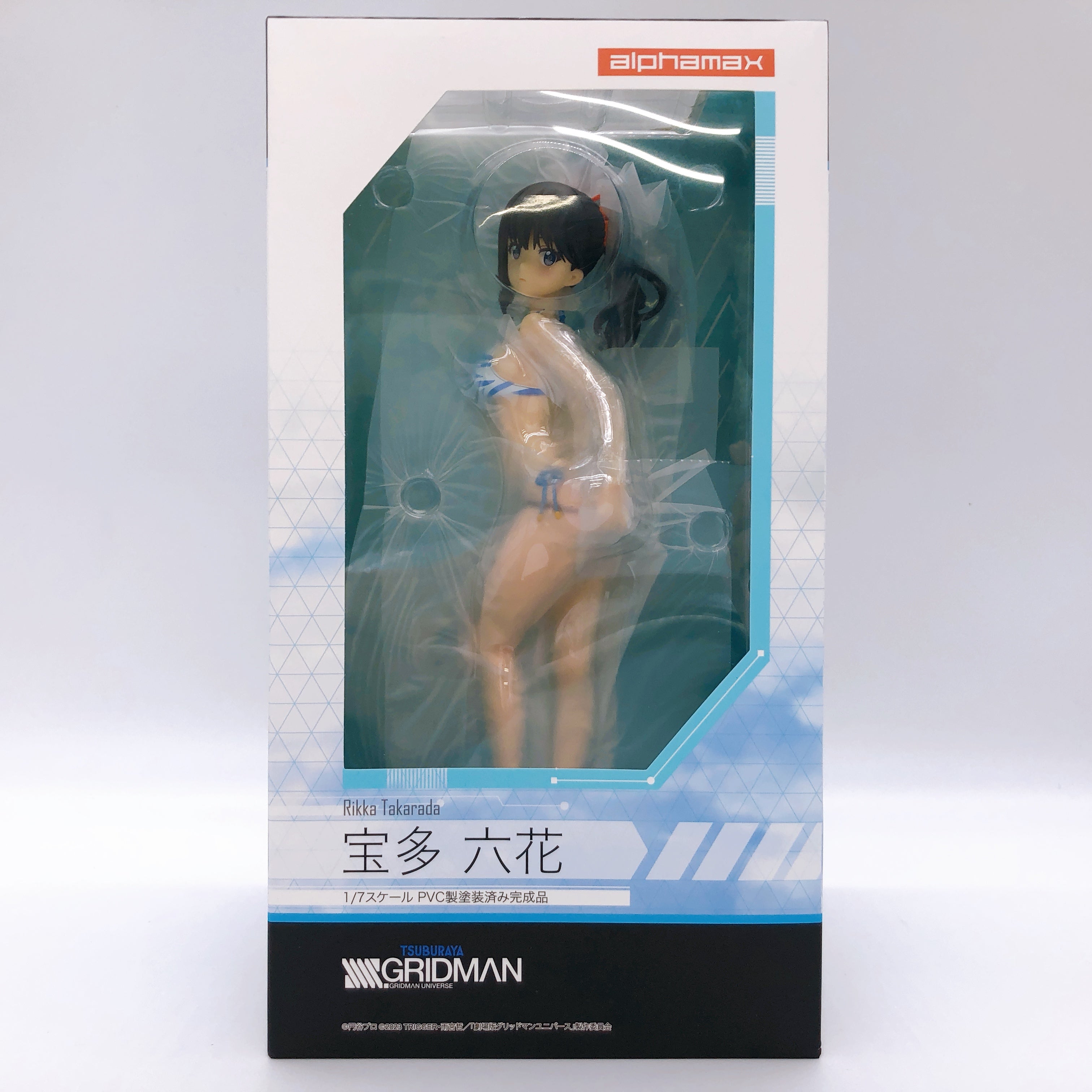 Alphamax SSSS.Gridman Rikka Takarada Swimsuit 1/7 Scale PVC Figure NEW