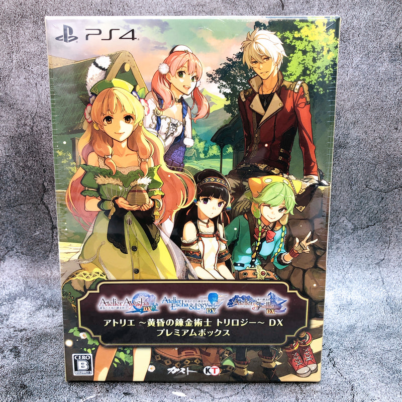 PS4 Atelier Alchemist of Twilight Trilogy DX Premium Box Koei Game Sealed New