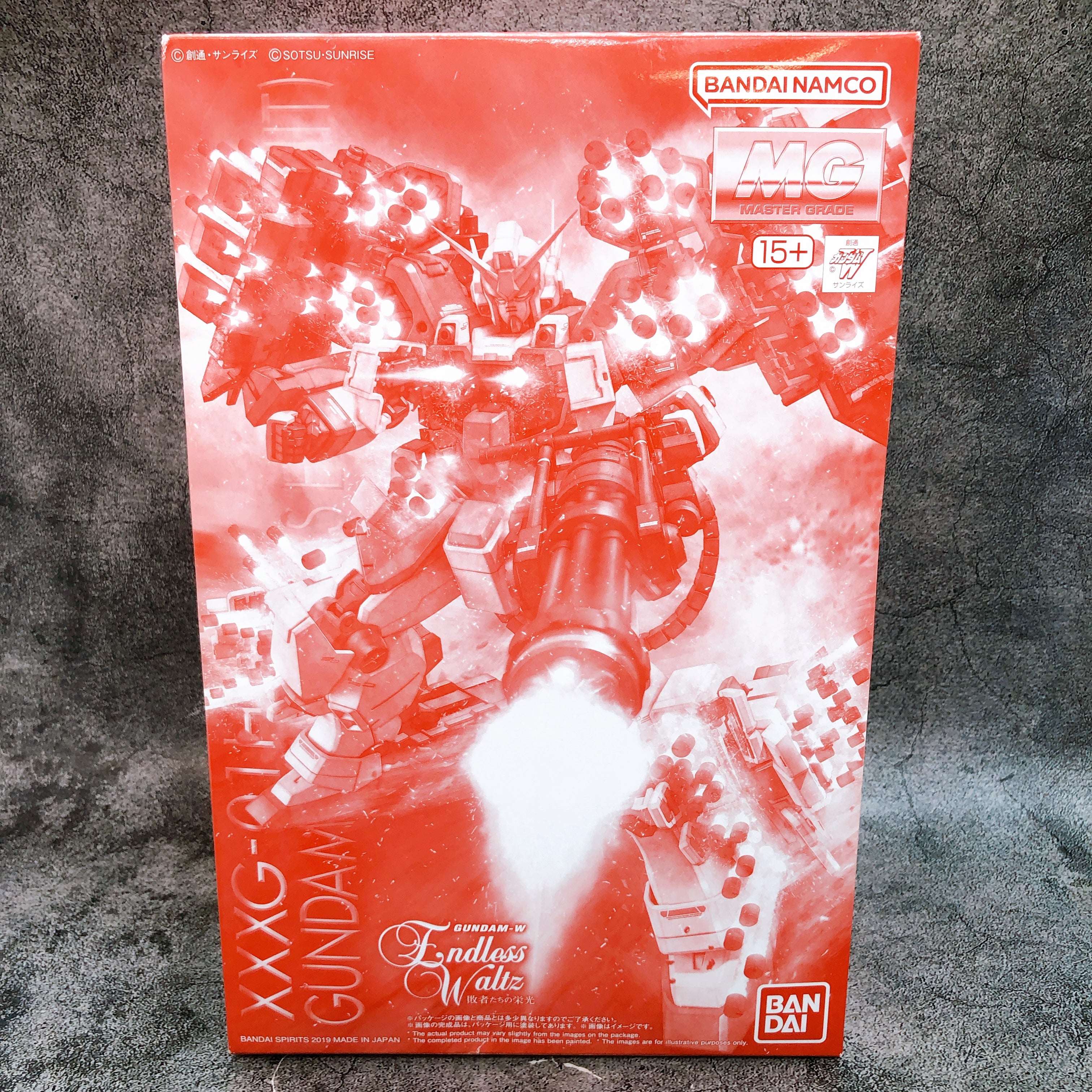 MG 1/100 Gundam Heavyarms EW IGEL UNIT XXXG-01H Model Kit Premium Bandai NEW