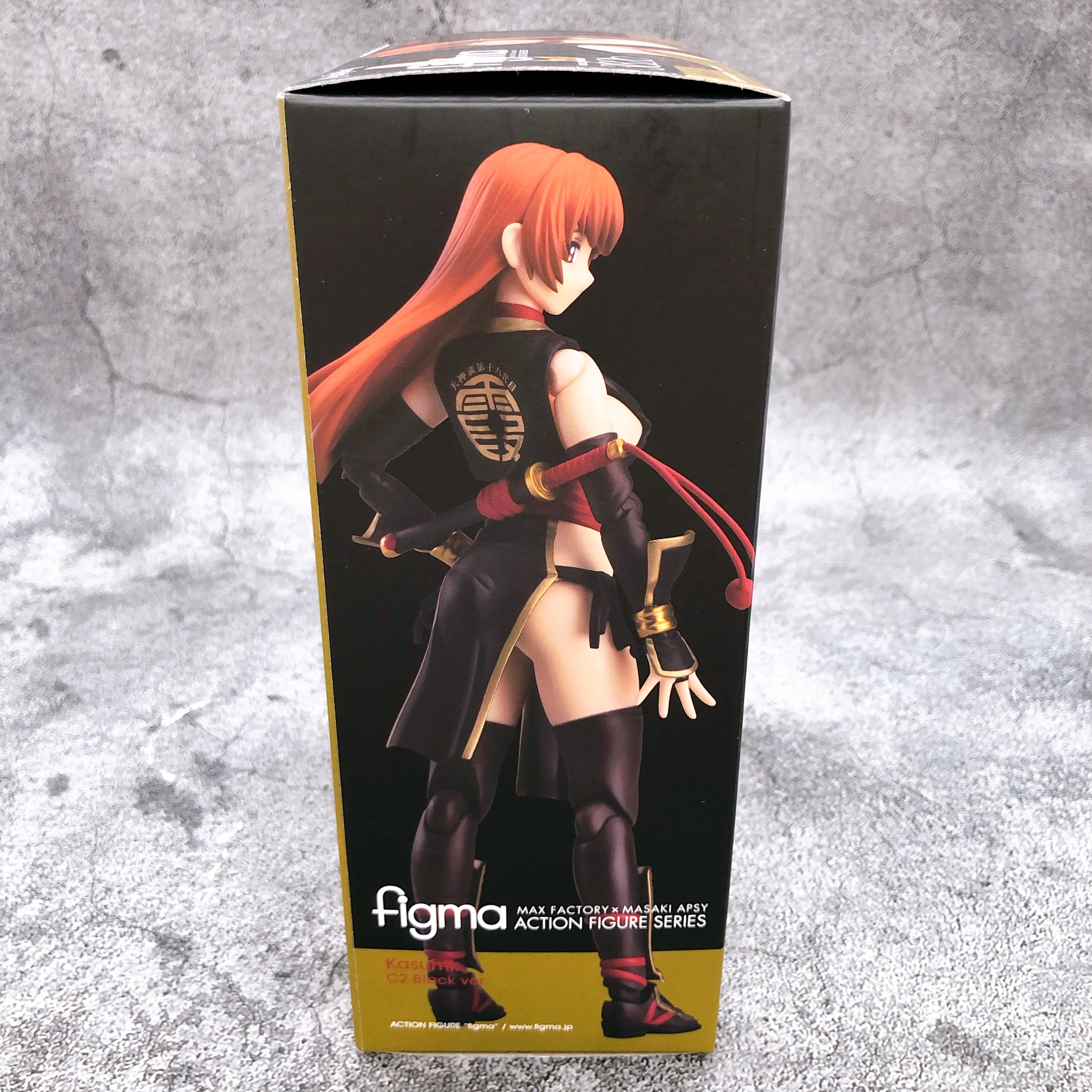 Dead or Alive Kasumi C2 Black ver. Figma 382b Action Figure