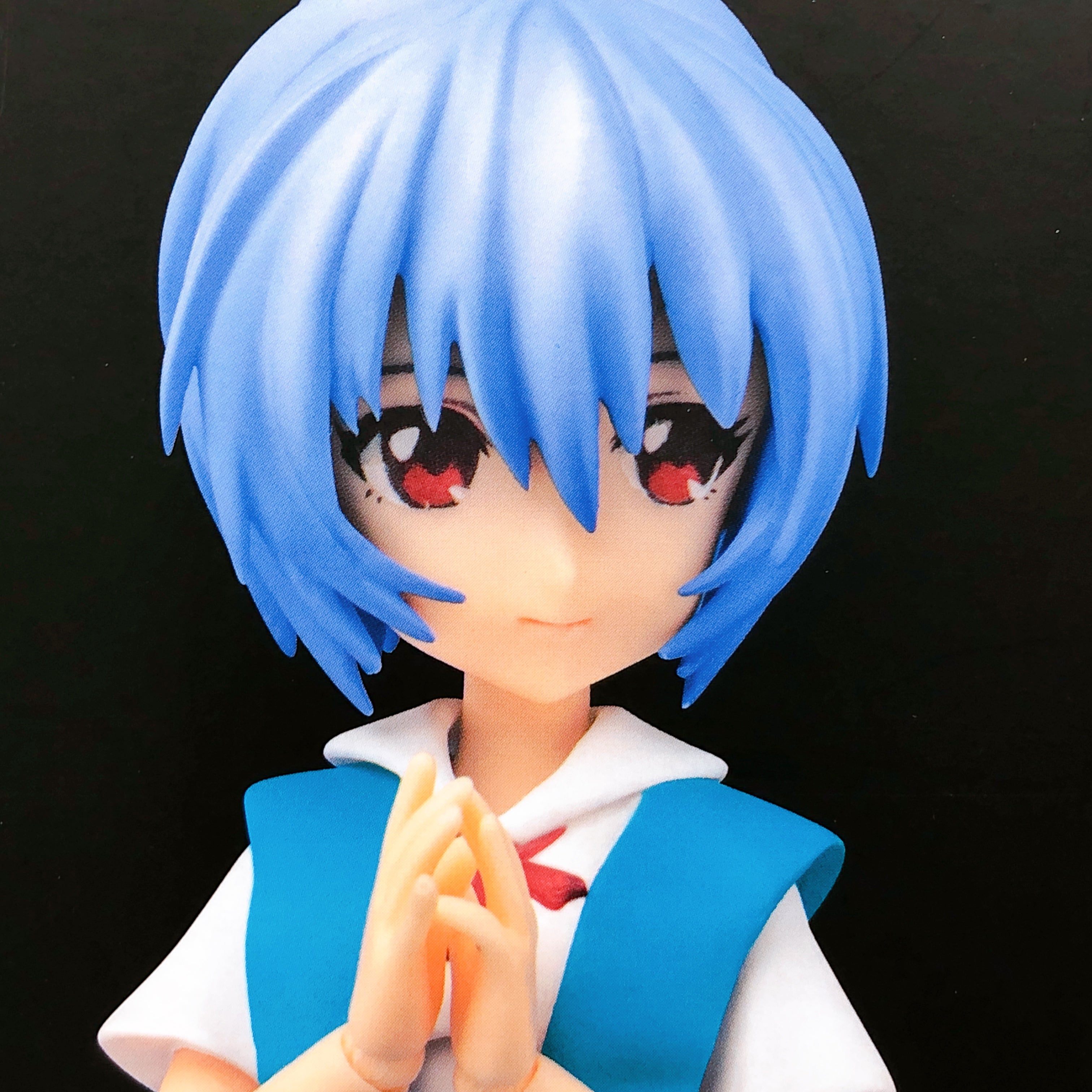 Parfom R! Rebuild of Evangelion Rei Ayanami School Uniform Ver. Phat! Figure NEW