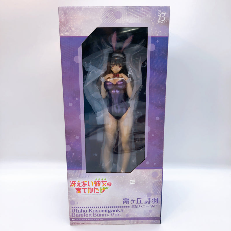 Saekano Utaha Kasumigaoka Bare Leg Bunny Ver. 1/4 Scale Figure FREEing B-style