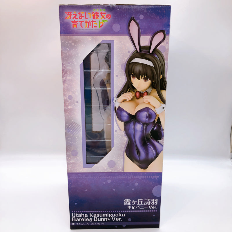 Saekano Utaha Kasumigaoka Bare Leg Bunny Ver. 1/4 Scale Figure FREEing B-style