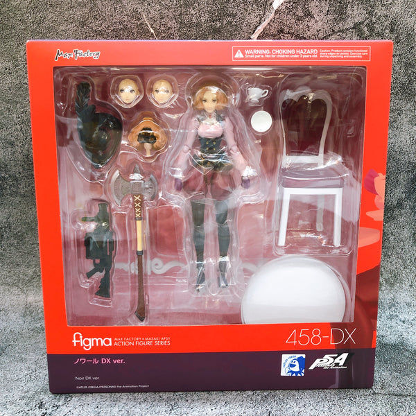 Persona 5 Noir Figma 458 DX Ver. Action Figure Max Factory Japan AUTHE