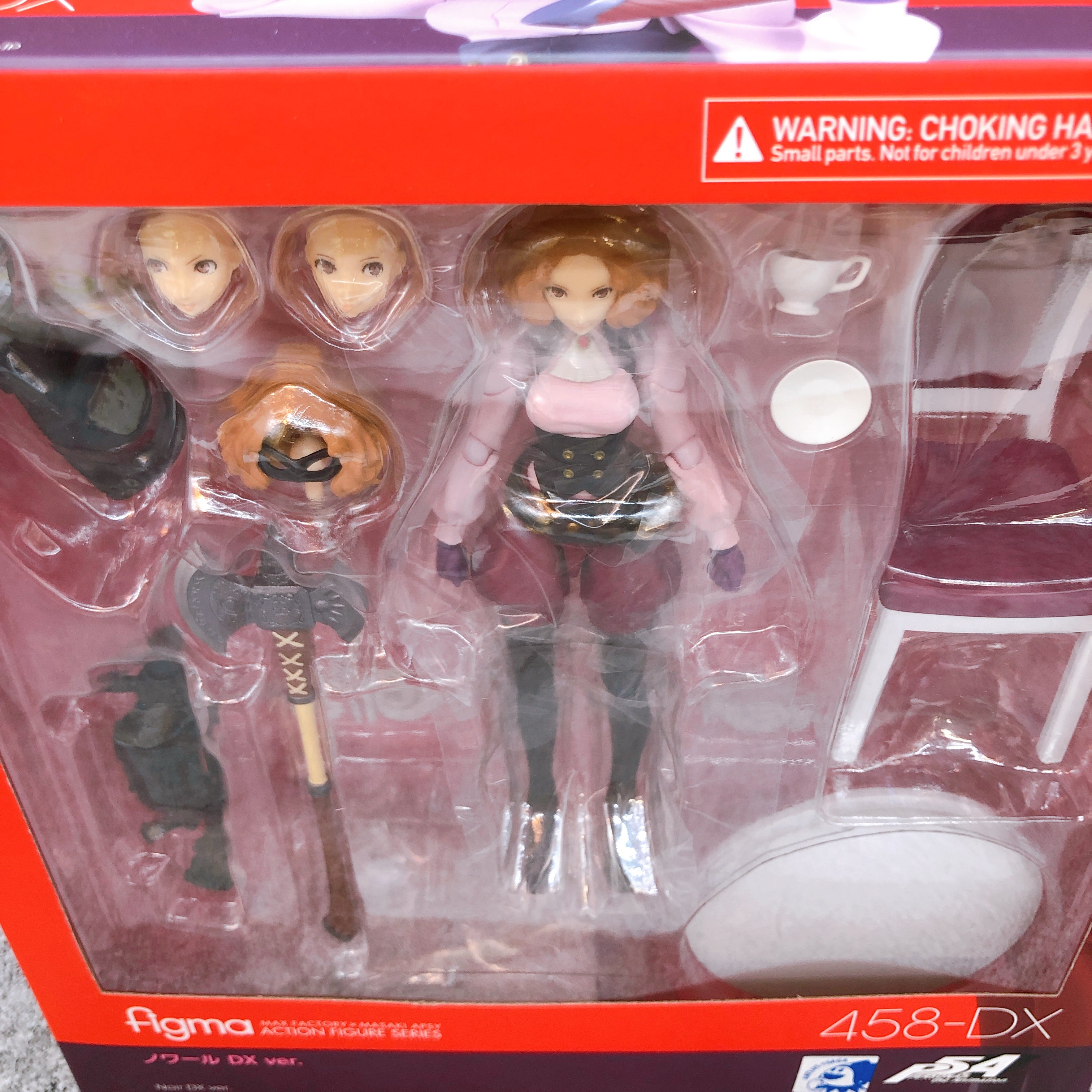 Persona 5 Noir Figma 458 DX Ver. Action Figure Max Factory Japan AUTHENTIC Atlas