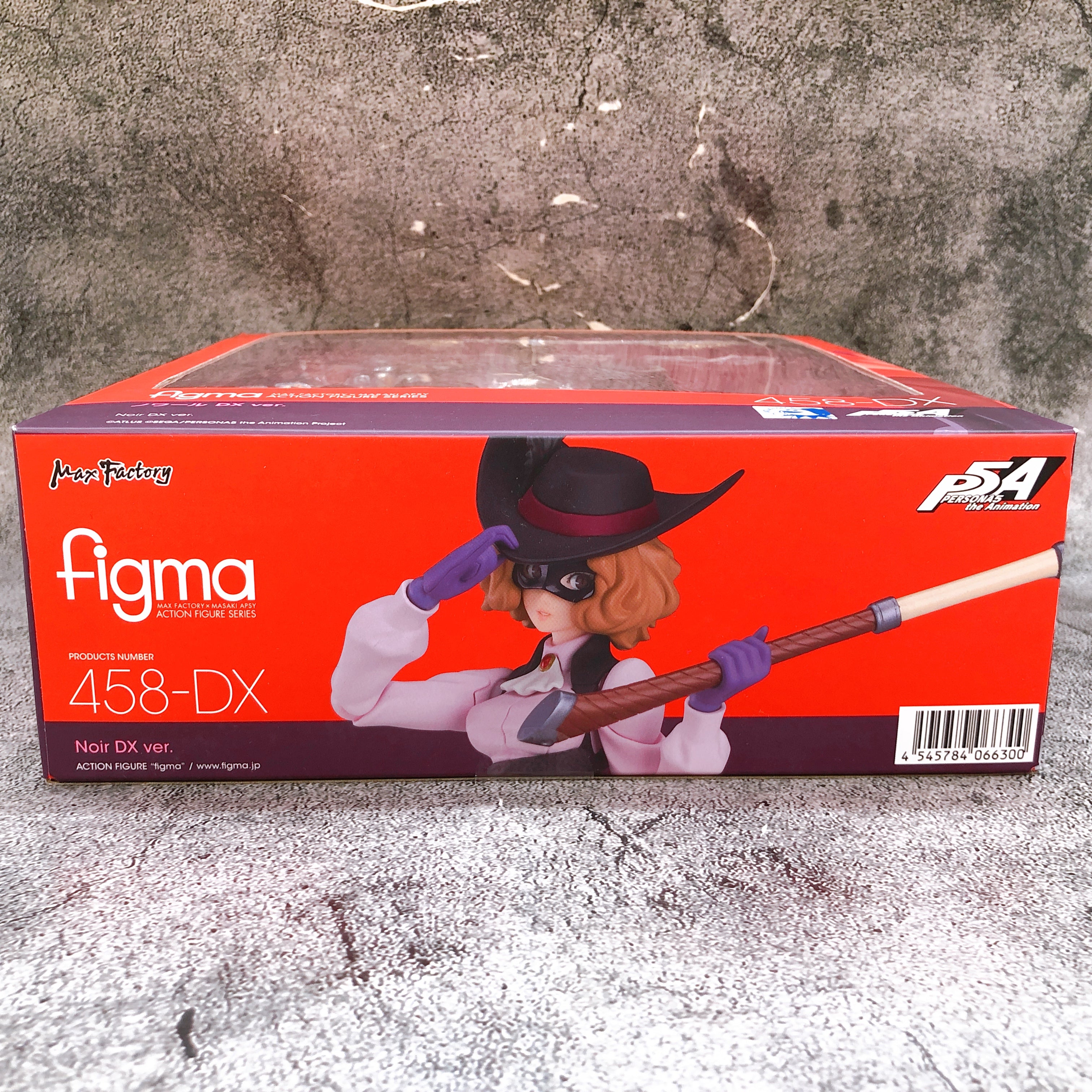 Persona 5 Noir Figma 458 DX Ver. Action Figure Max Factory Japan AUTHE