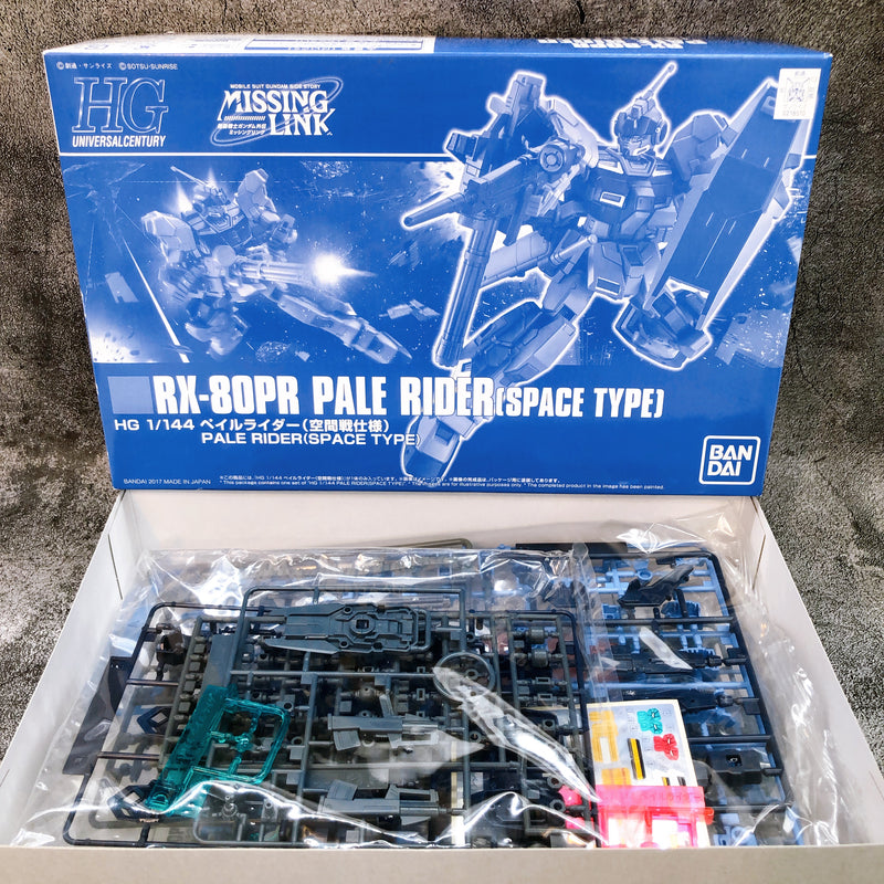 HGUC 1/144 RX-80PR Pale Rider Space Type Model Kit Premium Bandai Japan NEW