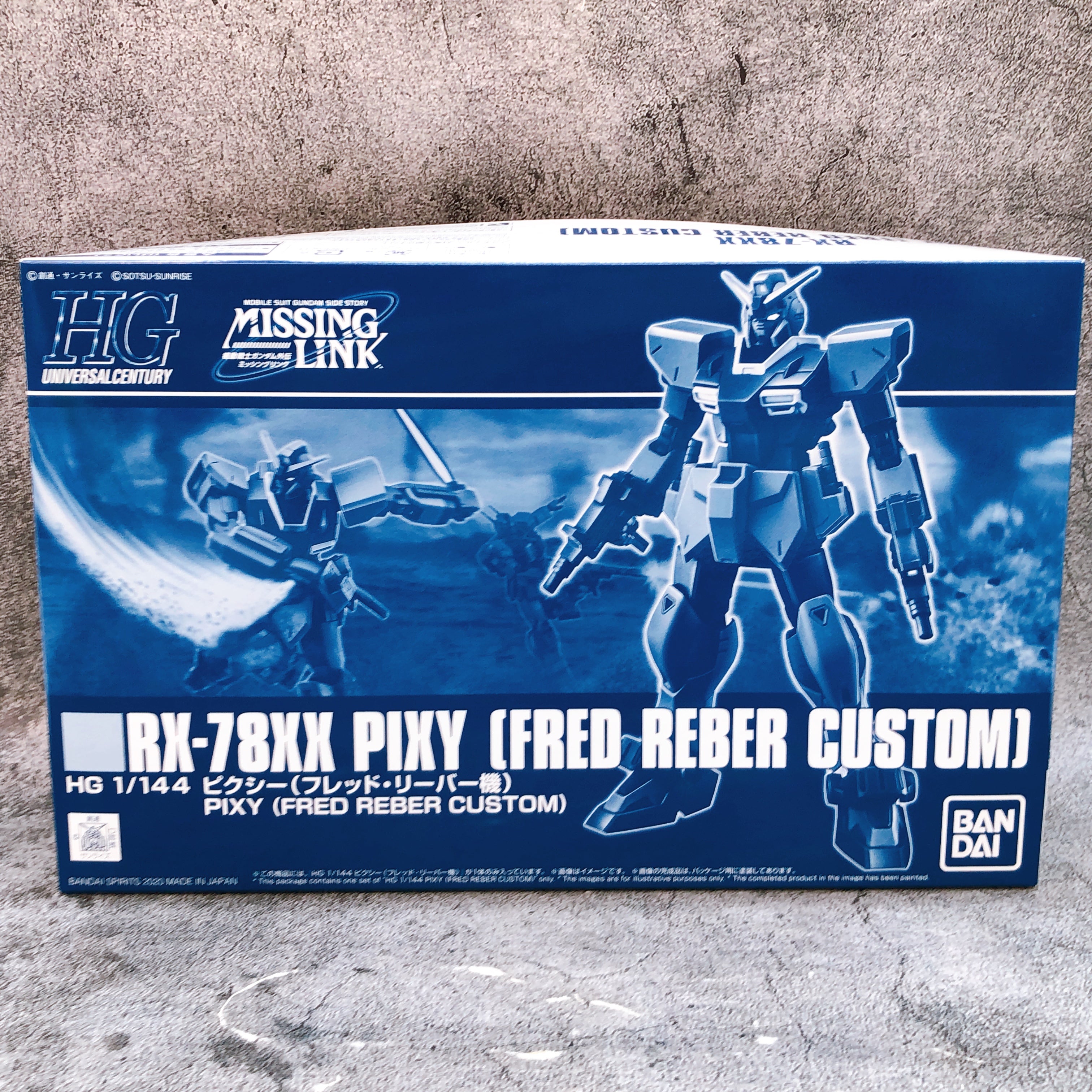 HG 1/144 Pixy Fred Reber Custom RX-78XX Gundam Model Kit 15+ Premium Bandai NEW