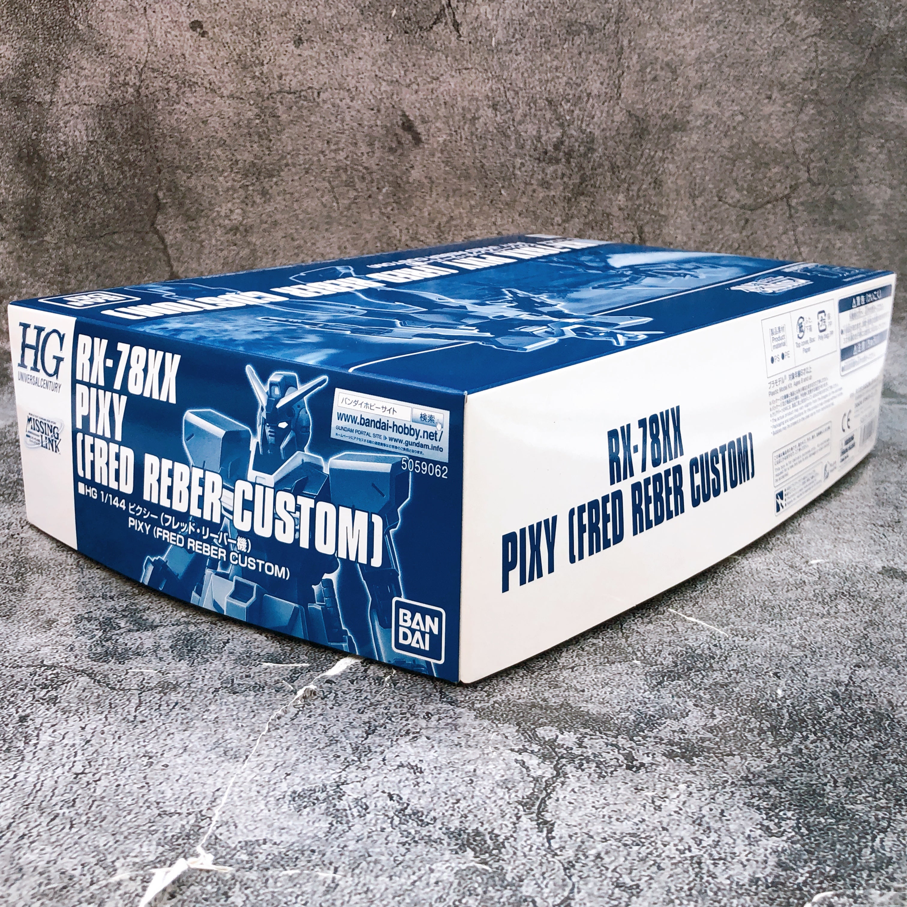 HG 1/144 Pixy Fred Reber Custom RX-78XX Gundam Model Kit 15+ Premium Bandai NEW