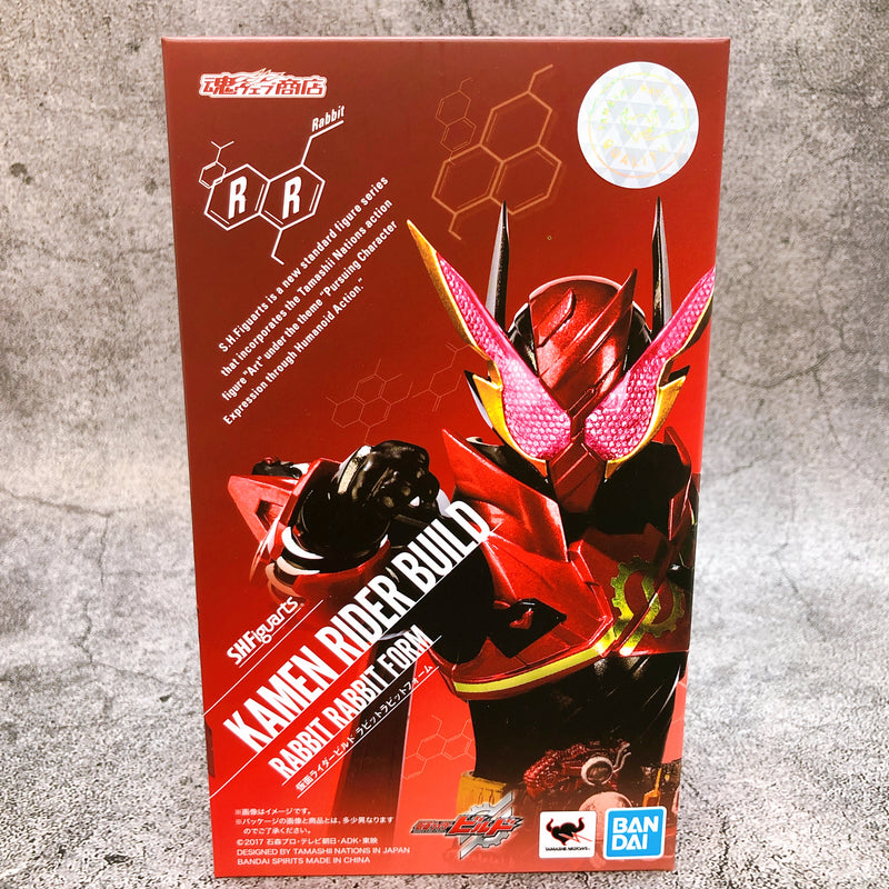 Kamen Rider Build Rabbit Rabbit Form S.H.Figuarts Action Figure BANDAI NEW