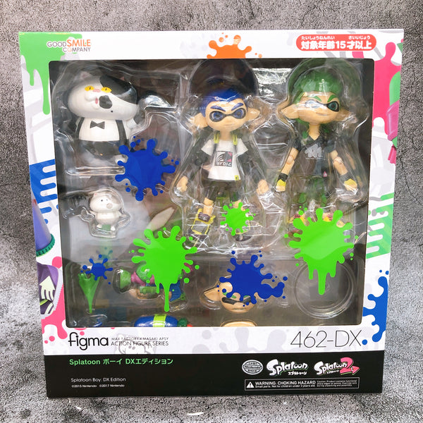 Splatoon Boy DX Edition Figma 462-DX Action Figure Good Smile Company NEW