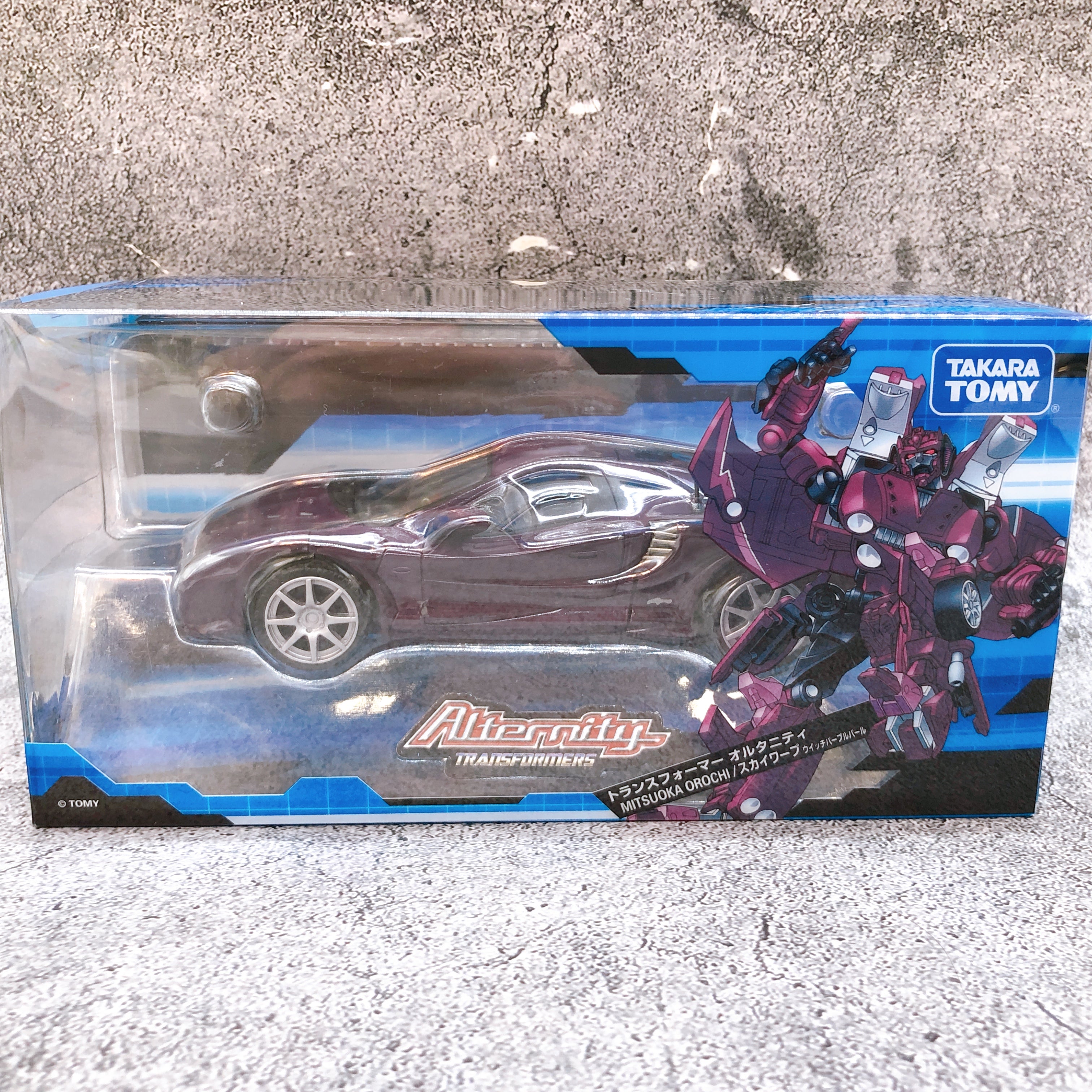 Transformers Alternity Mitsuoka Orochi Skywarp Witch Purple Pearl A-04 Japan
