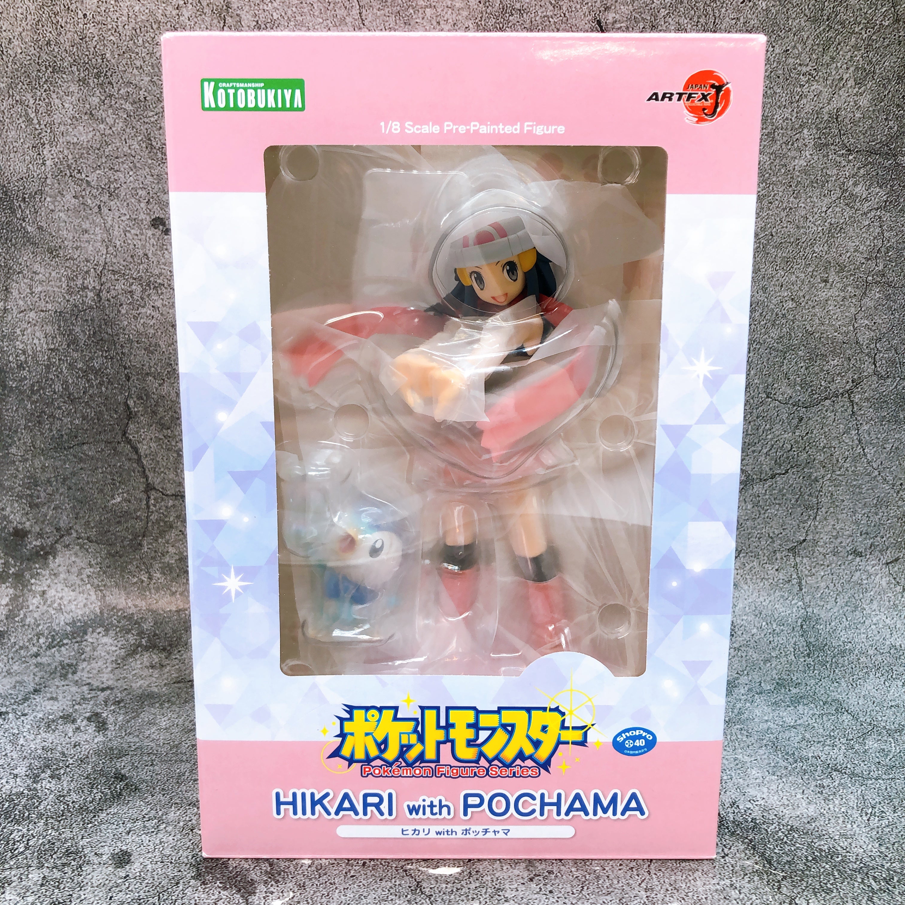 KOTOBUKIYA ARTFX J Hikari with Pochama 1/8 Scale Figure 15+ Pokemon Ja