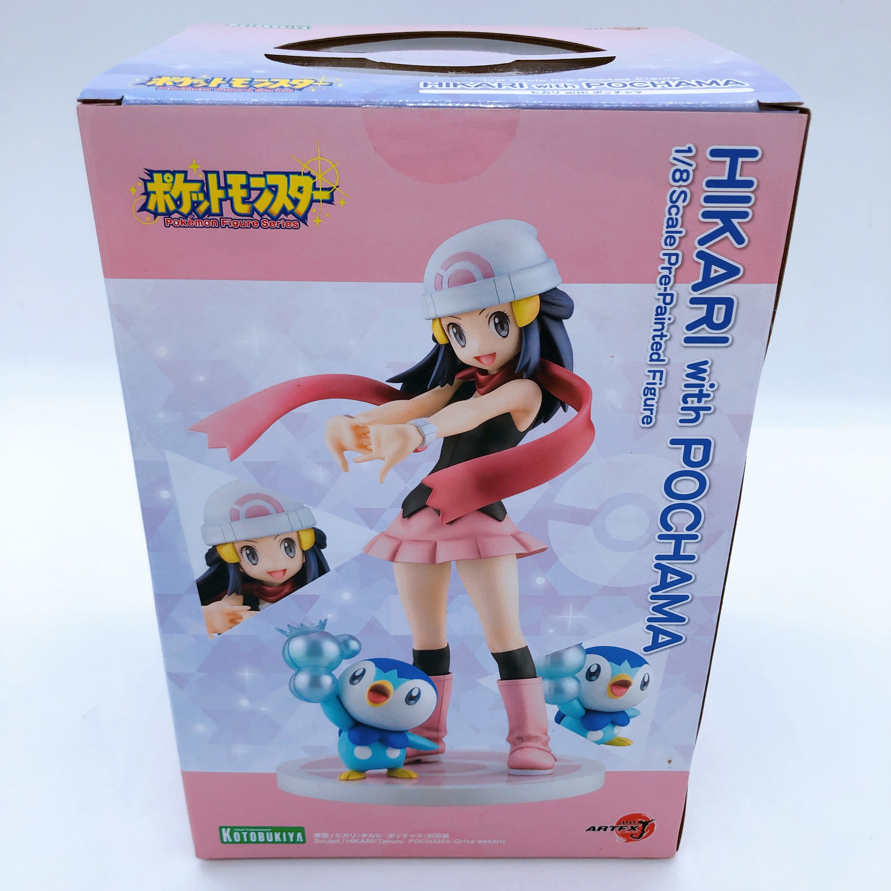 Pokemon Hikari with Pochama Dawn Piplup 1/8 Scale Figure ARTFX J Kotobukiya